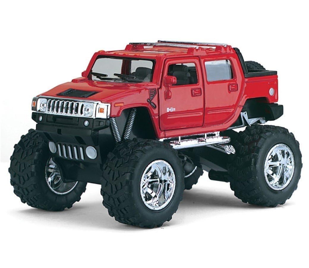 Magicwand® 1:40 Scale die-cast 2005 H2 sut【Off Road】 Hummmer【Colors as Per Stock】 with Real time Shock absorbers,openable Doors & Pull Back Action