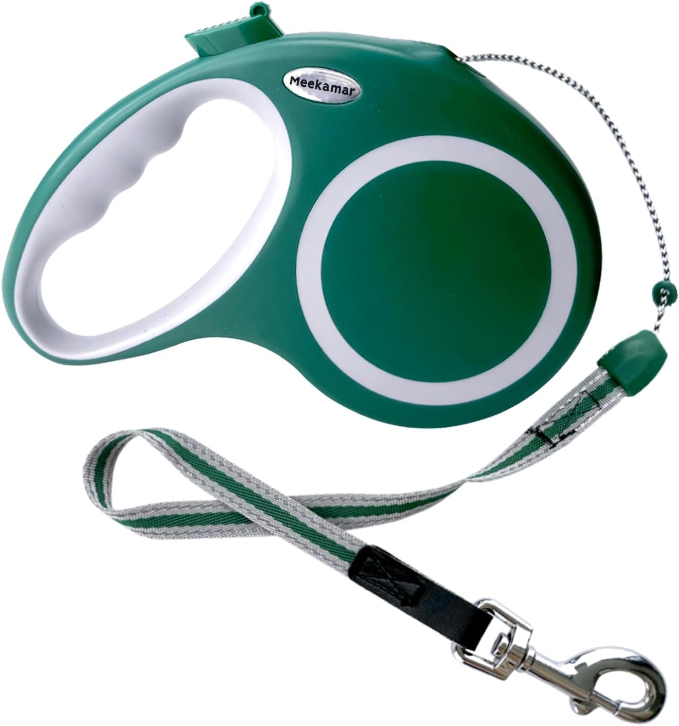 Retractable Dog Leash, Meekamar 30 FT Dog Walking Leash for Medium Large Dogs up to 77 lbs, Heavy Duty No Tangle, Large