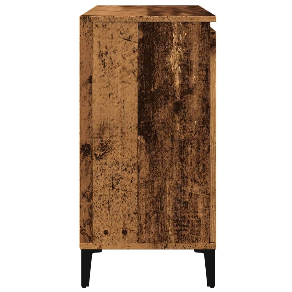 Generico Credenza Legno Antico 102x35x70 cm in Legno Multistrato,Buffet e credenze
