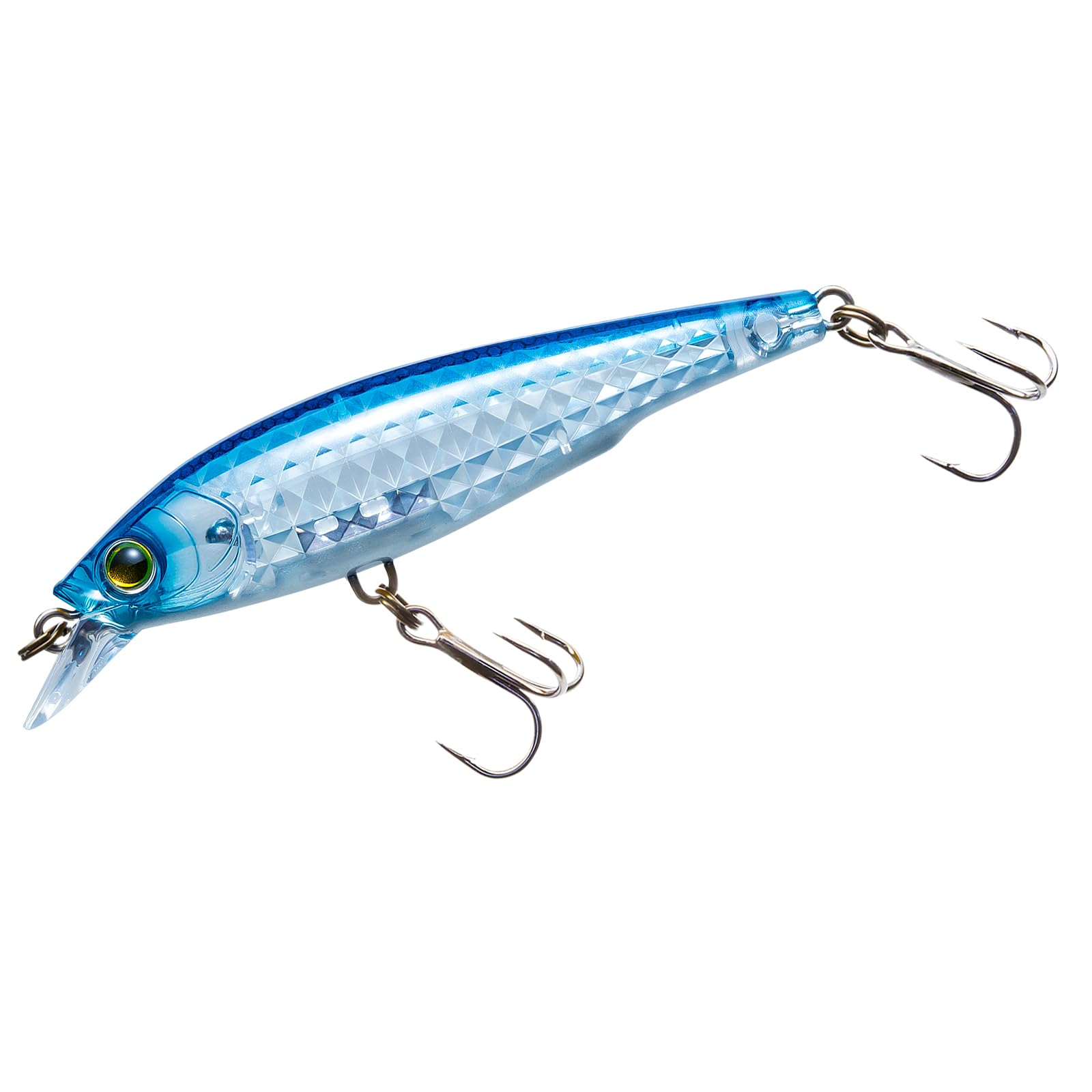 YO-Zuri 3DR-X Jerkbait Floating Bath Lure 3.1 inches (80 mm) Color: Clear Pro Blue