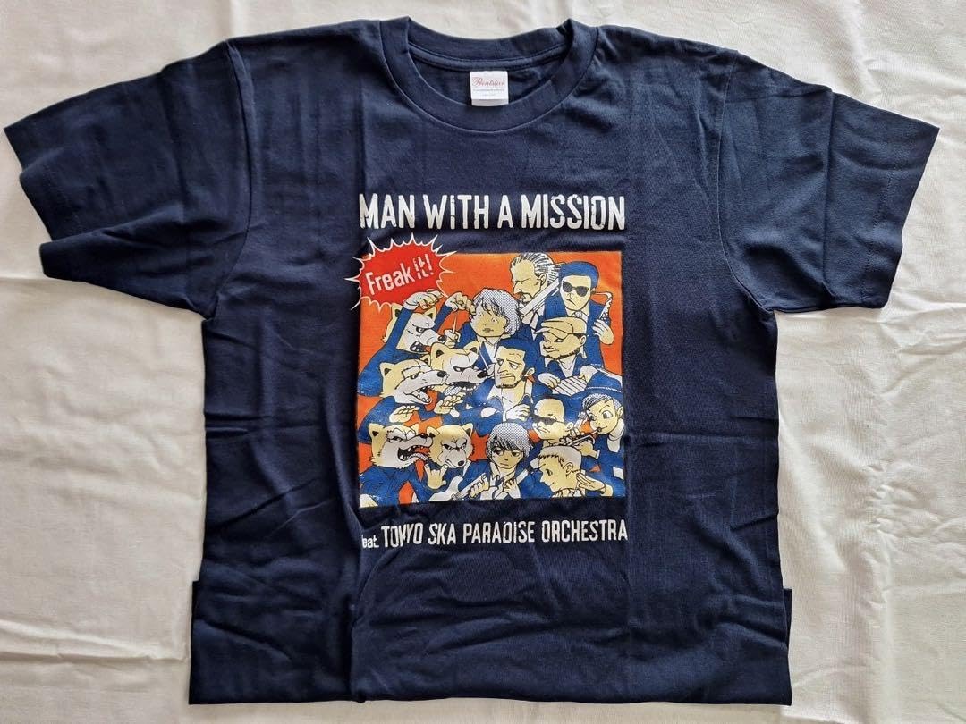 Amazon.co.jp: マンウィズ、スカパラコラボTシャツSサイズ : おもちゃ