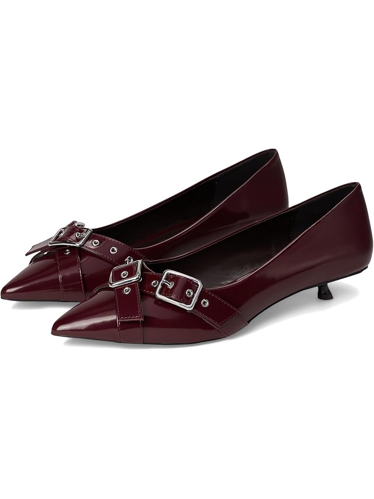 Brown Free People So 90s Kitten Heels
