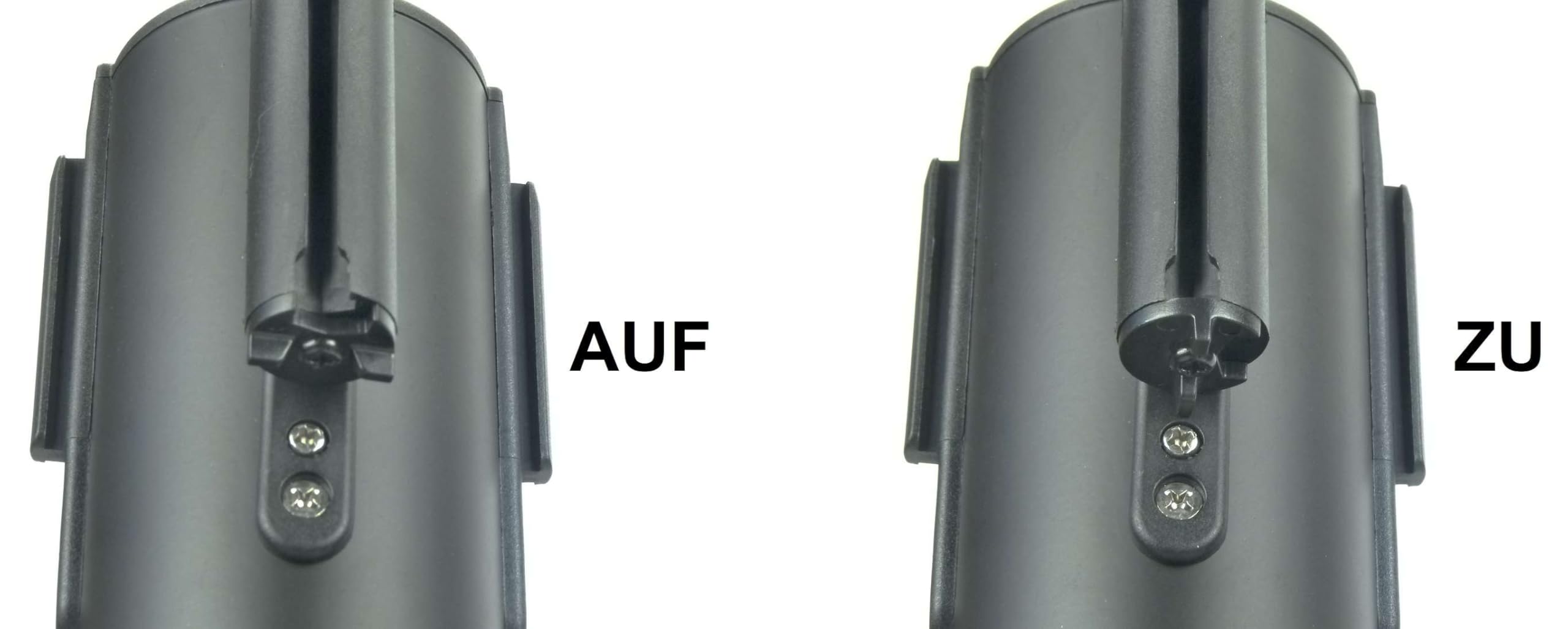 6 Stück TEGO PRO Absperrständer mit je 2 m x 48 mm einziehbarem Gurtband schwarz, Personenleitsystem Absperrband, Abgrenzungspfosten, Absperrpfosten für Flughäfen, Ausstellungen/Messen, Hotel usw.
