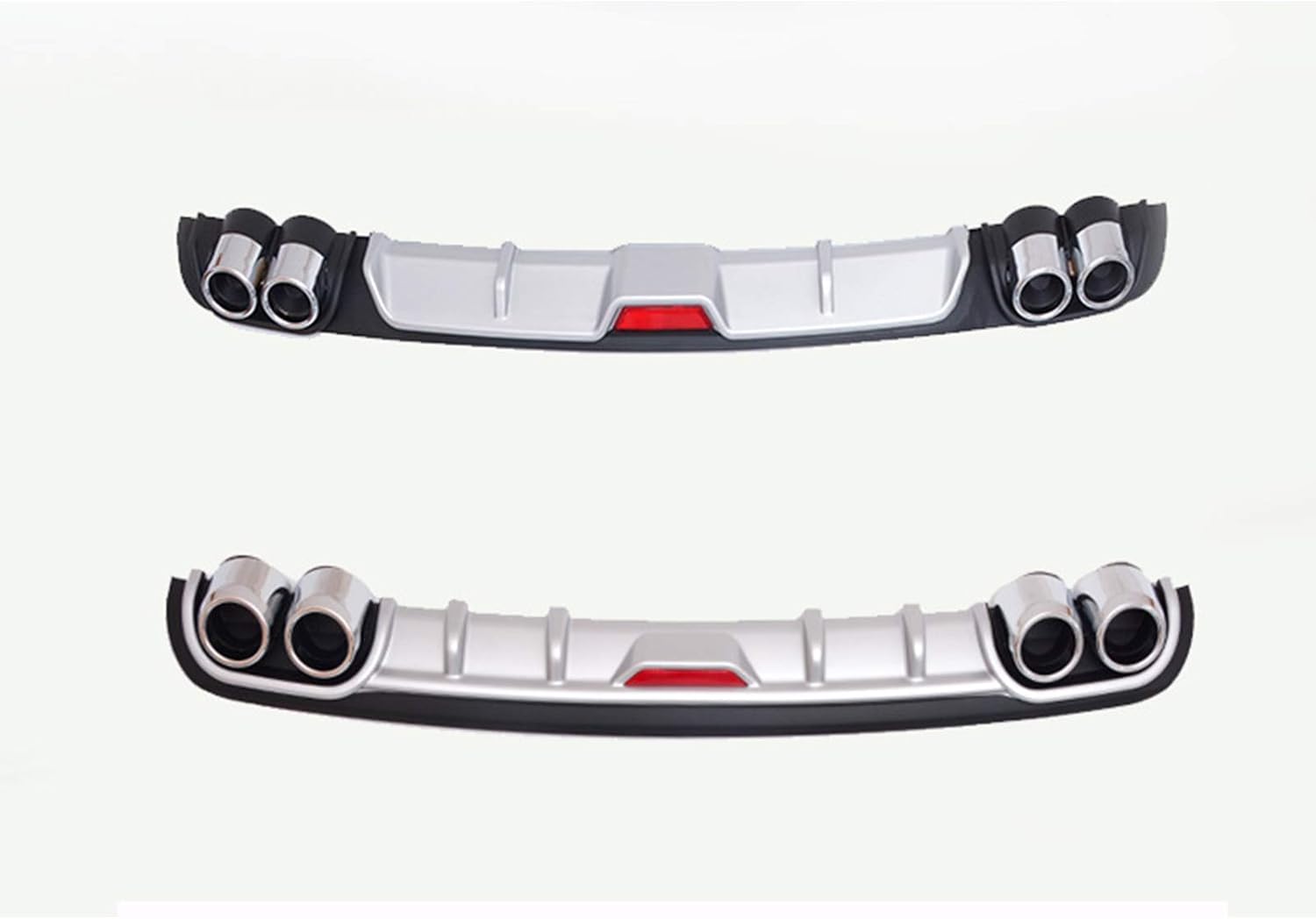 お手頃価格 車のリアリップリアバンパーディフューザースポイラーバンパープロテクター自動車部品スポーツパフォーマンスディフューザーはセダン ハッチバックカーアクセサリーに適合 Rachelbaptista Com Br