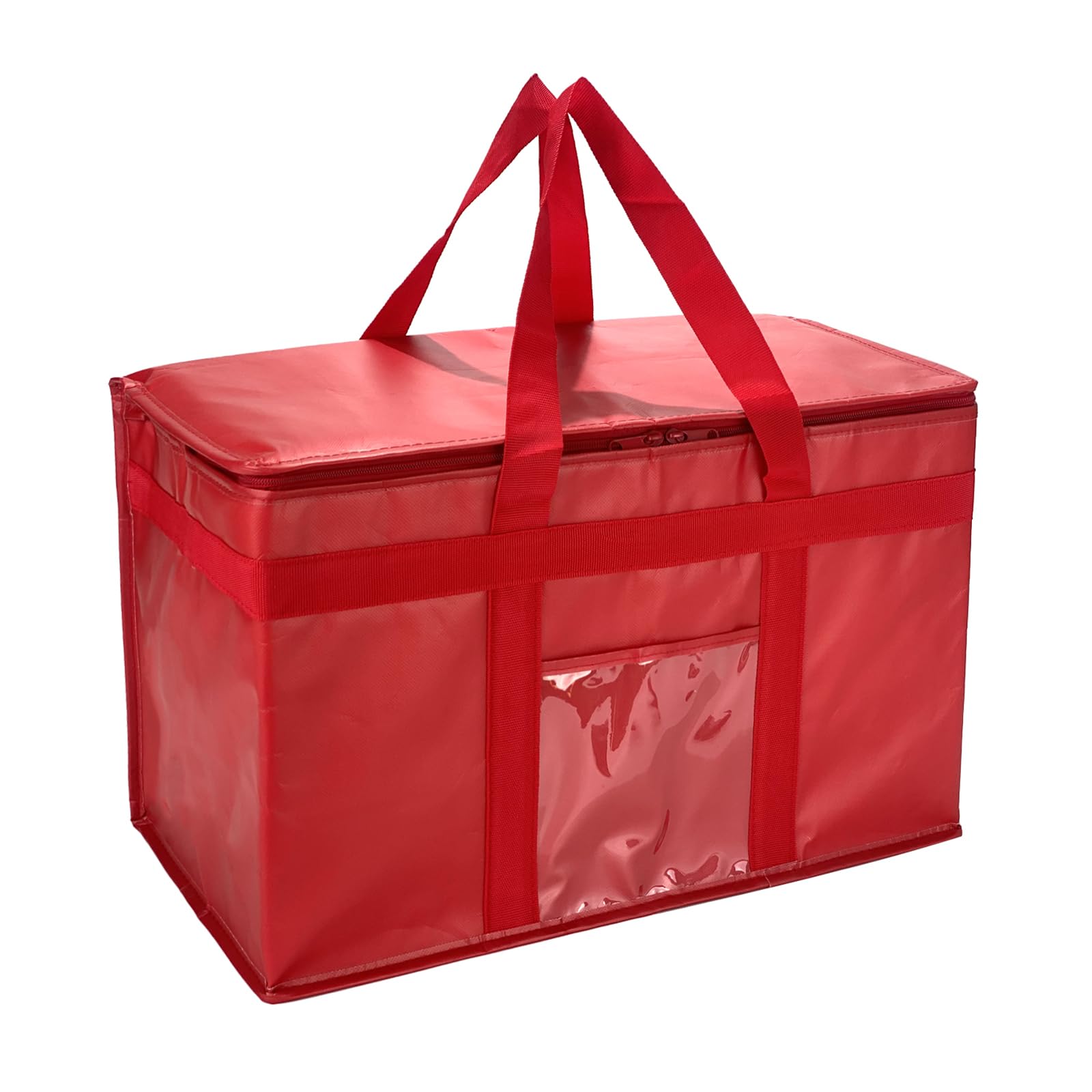 Yalin XXXL Large Insulated Cooler Bag, Styrofoam Cooler of Keep Food Hot or Cold, Reusable Double Zipper Food Delivery Bag for Grocery Shopping, 23" W x 15" H x 14" D