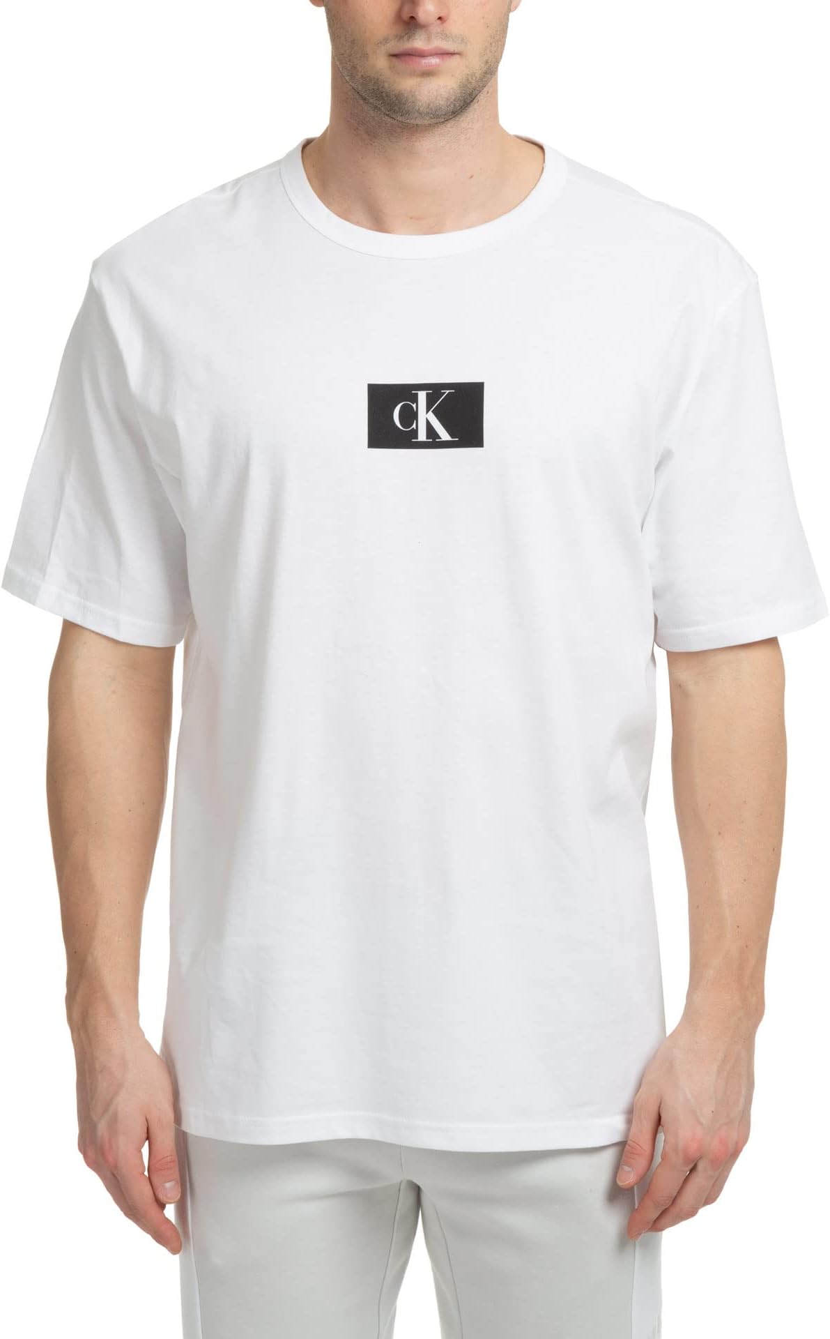 Calvin KleinMen Crew Neck Tshirts Short sleeve crew neck T-shirts (pack of 1)