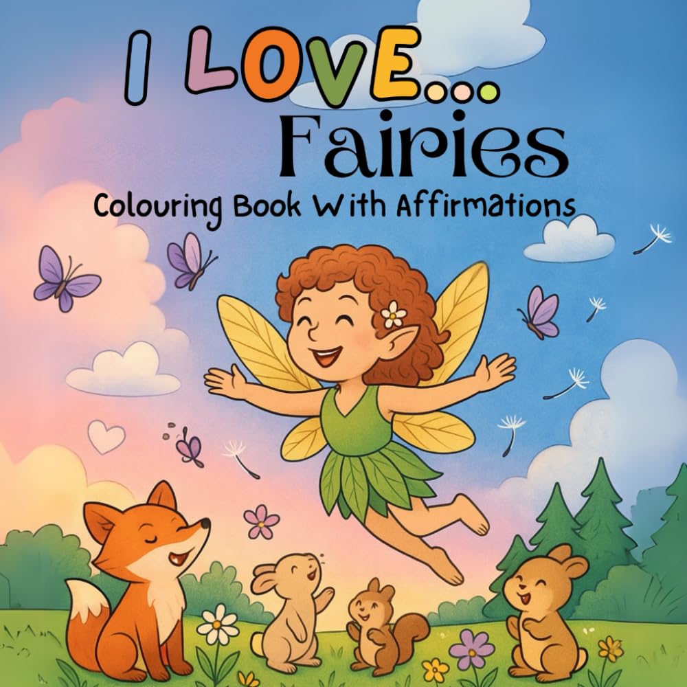 I Love.... Fairies: with affirmations (I Love... Colouring Books)