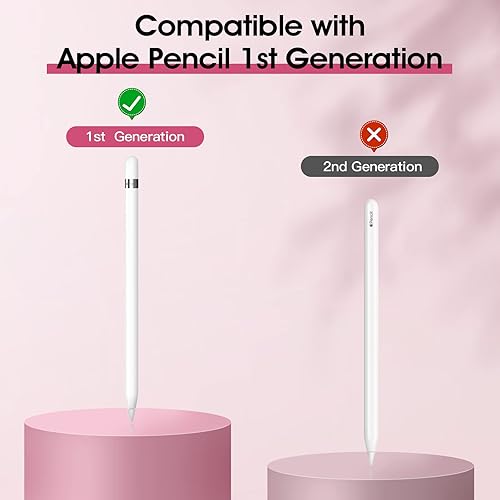 Miniatura 2 de TiMOVO Funda para Apple Pencil de 1 generación, tapa retráctil con clip resistente para Apple Pencil de 1 generación, color sandía