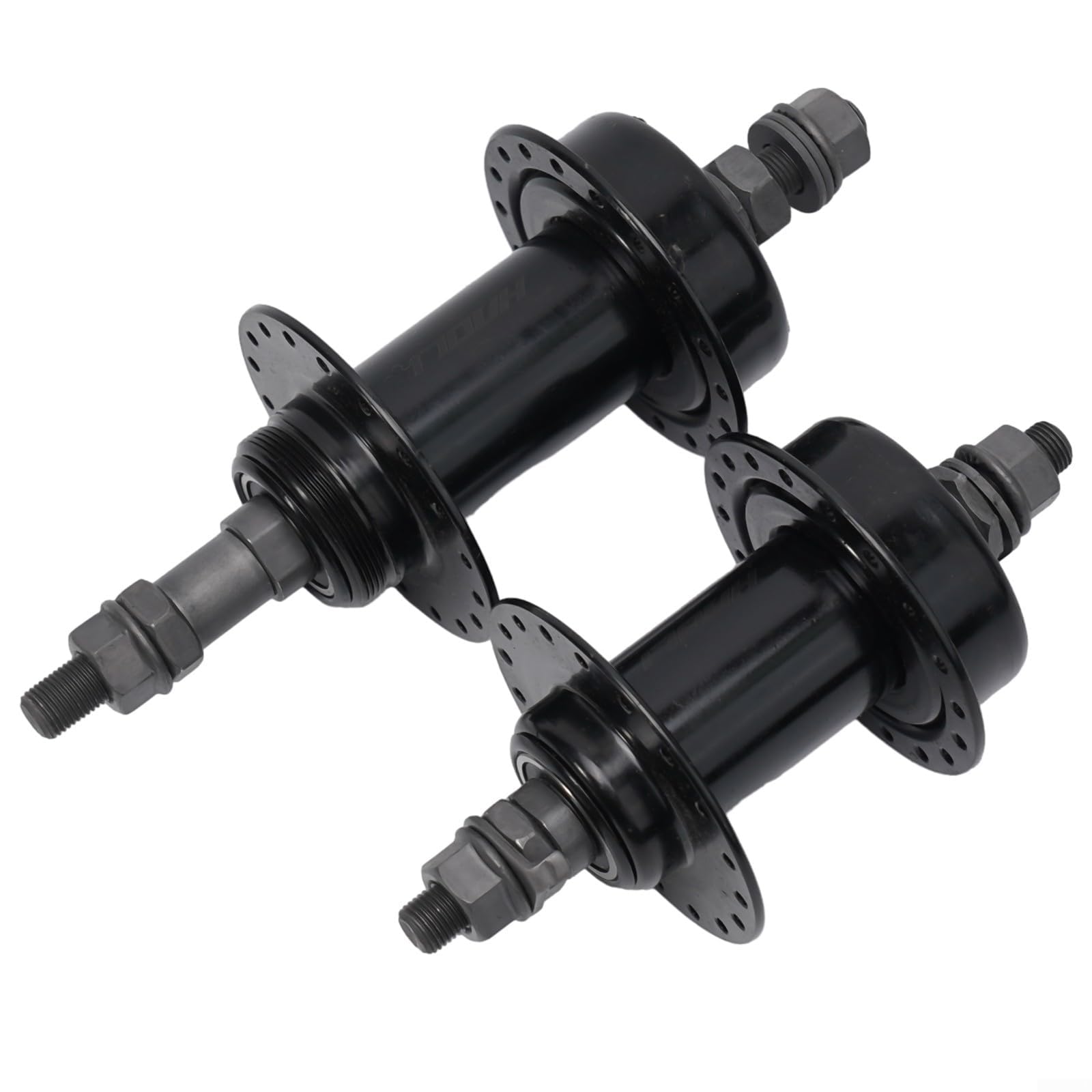 Front and Rear Mountain Bike Hubs 32/36 Holes Sealed Bearing Rotary Disc Brake, Machined for Smooth Cycling (36 hole set)