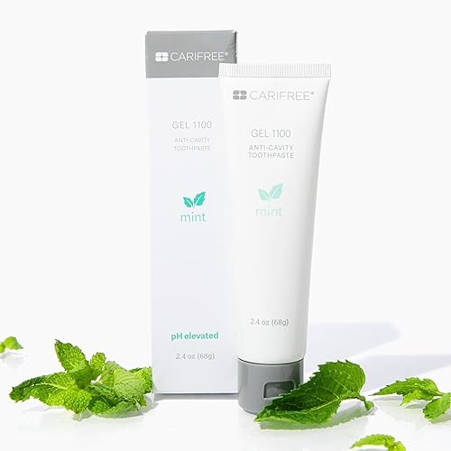 Miniatura 5 de CariFree Kit de inicio de mantenimiento y prevención, menta  Pasta dental con flúor anticaries y enjuague bucal refresca el aliento y humedece la