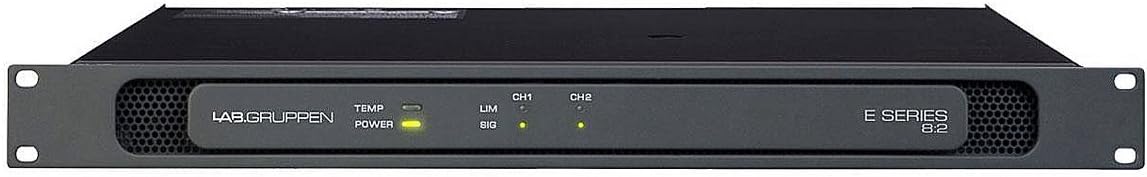 Lab Gruppen Amplifier with 2 Flexible Output Channels (E82US)