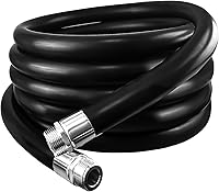 caqeg 1 Inch NPT 10FT Fuel Transfer Hose for Diesel Gasoline Kerosene Biodiesel - Durable Farm Pump Tank Hose