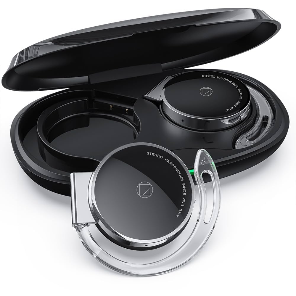 Amazon.co.jp: ヘッドホン 耳掛け ワイヤレス クリップ