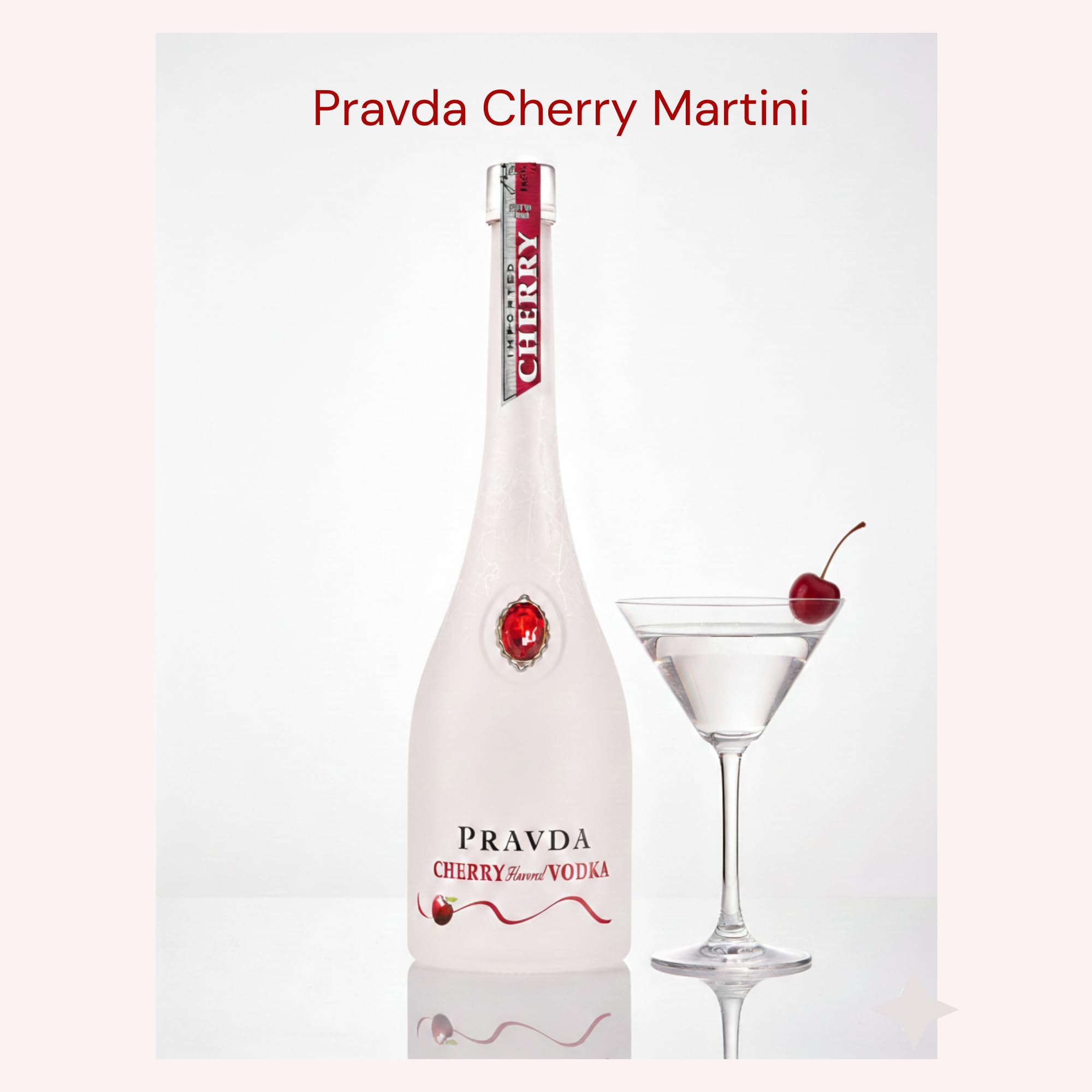 Pravda Cherry Vodka 0,7L (37,5% Vol.)