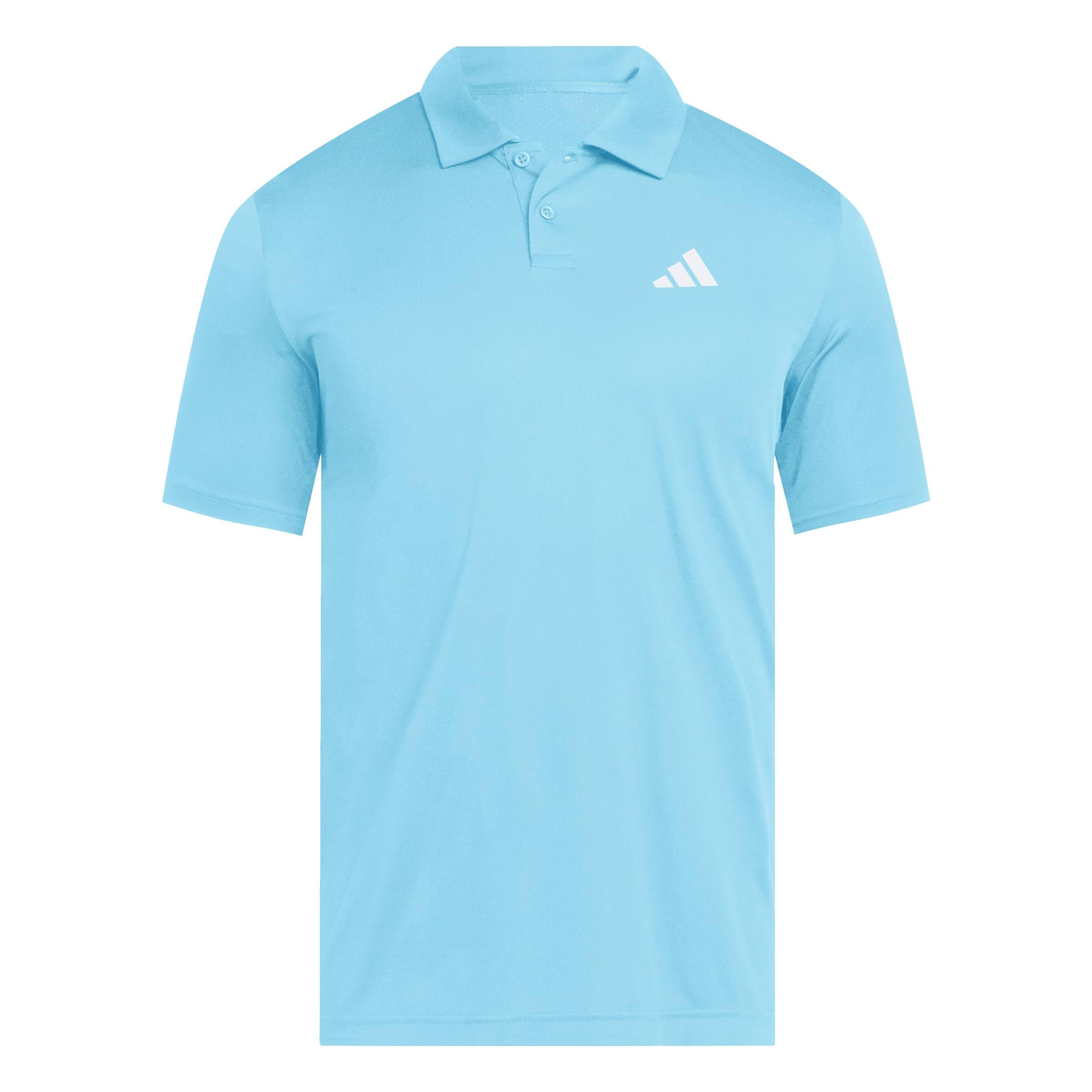 adidas Men's Club Tennis Climacool Polo Shirt, Signal Cyan, XL