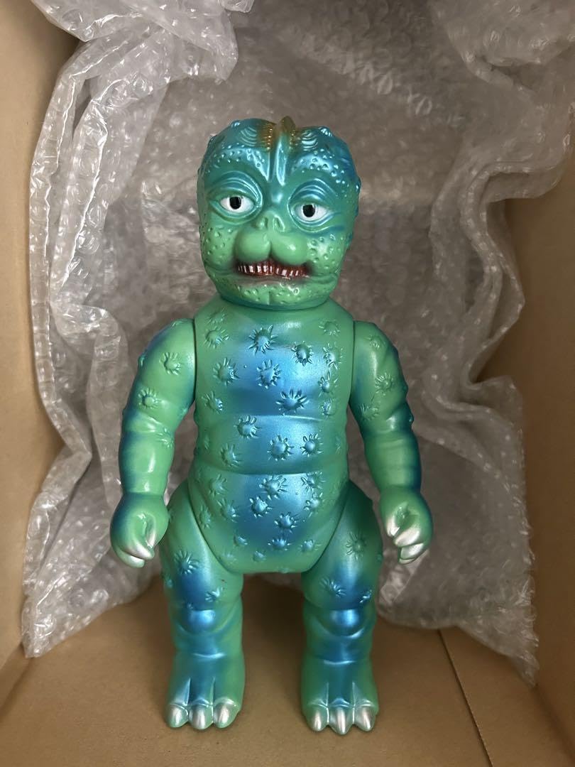 Amazon | ブルマァク ミニラ グリーン 復刻版 ソフビ | ソフビ人形