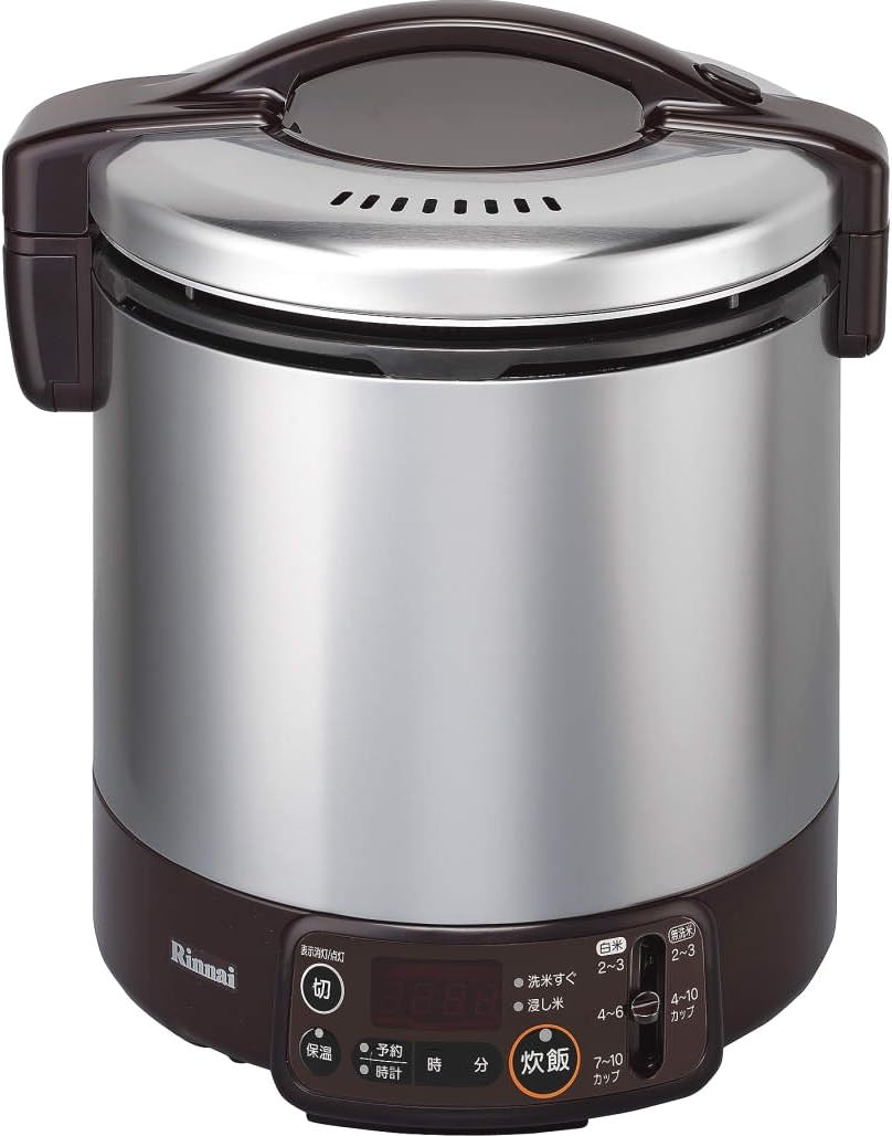 Rinnai Kogamaru timer jar with a gas cooker 10 Go cook