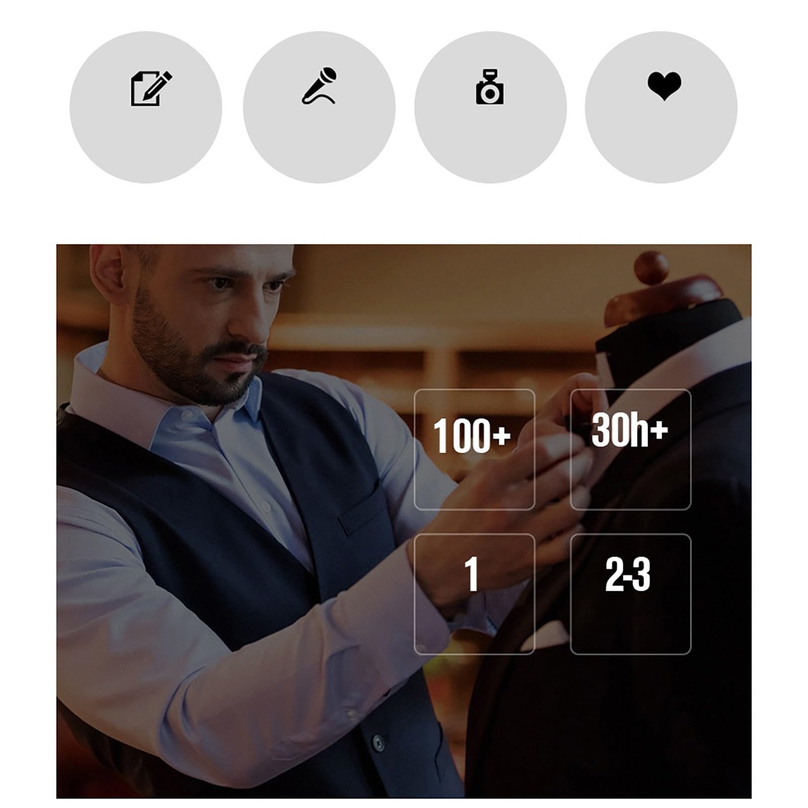 Tuta da uomo con colletto alto e vestibilità stretta, in tre pezzi, per matrimoni e celebrazioni, gilet camicia, pantaloni con tasche in stile coreano, abito professionale per i testimoni di nozze