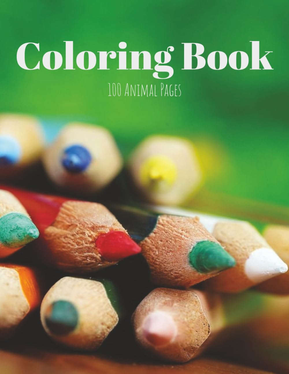 Animal Coloring Book: Kids Coloring Book | 8.5x11 Inches | 100 Pages | Great For All Ages