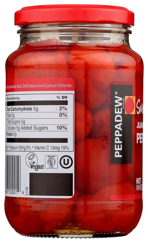 Peppadew Peppers - Packung mit heißen Werten von 6 (84 Unzen)
