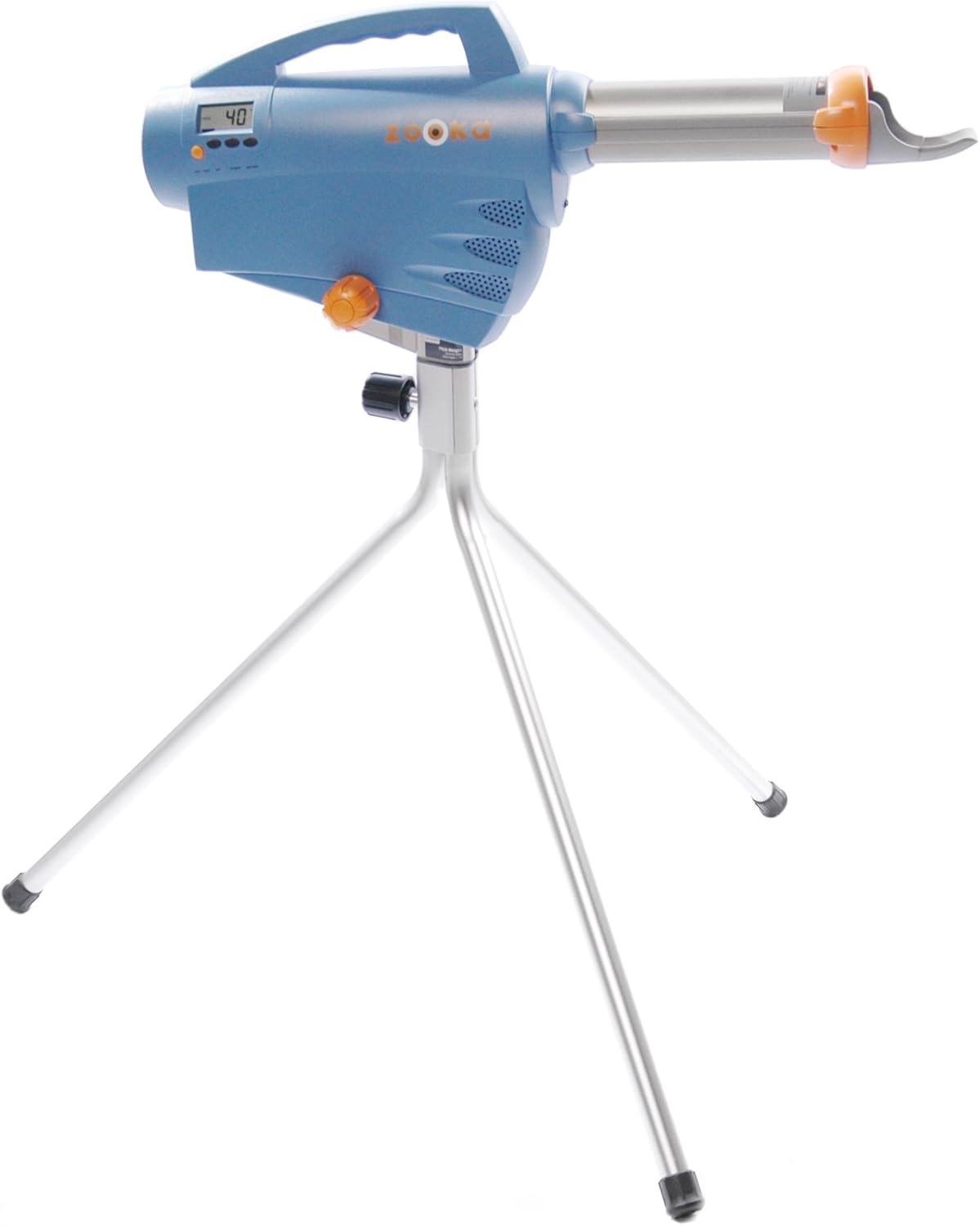 Zooka ZS740 Pitching Machine with Tall Tripod Baseball