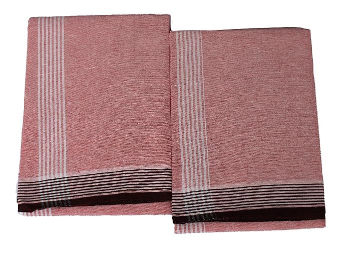 Image of Men's Cotton Lungi | Traditional Indian Wear | Soft & Breathable Checked Lungis for Daily Comfort, Home Wear & Casual Use | Free Size Wrap