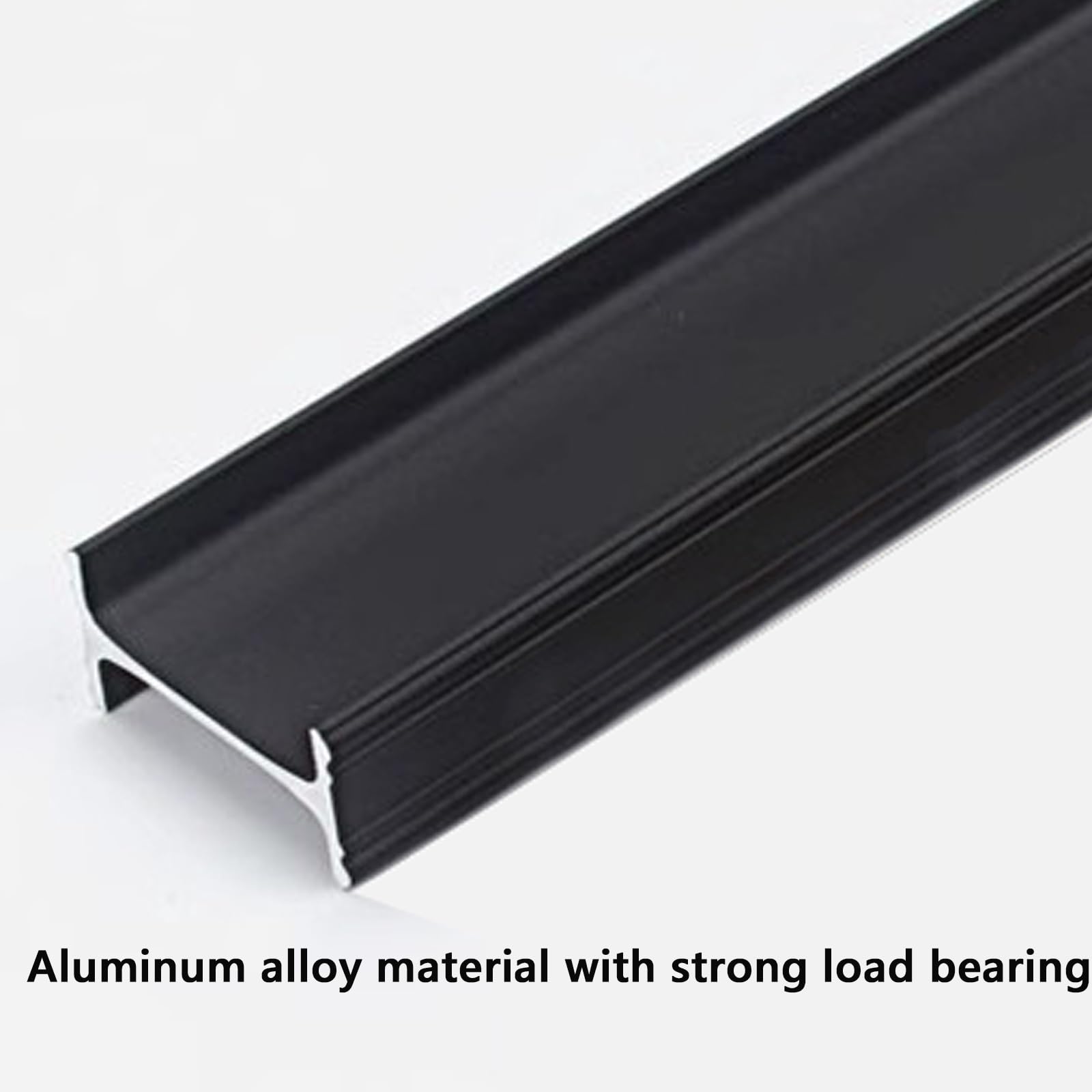 Binario flessibile da soffitto bianco per doccia e asta scorrevole pieghevole ideale per bagno e spazi abitativi facile da inserire versatile ain Solut.