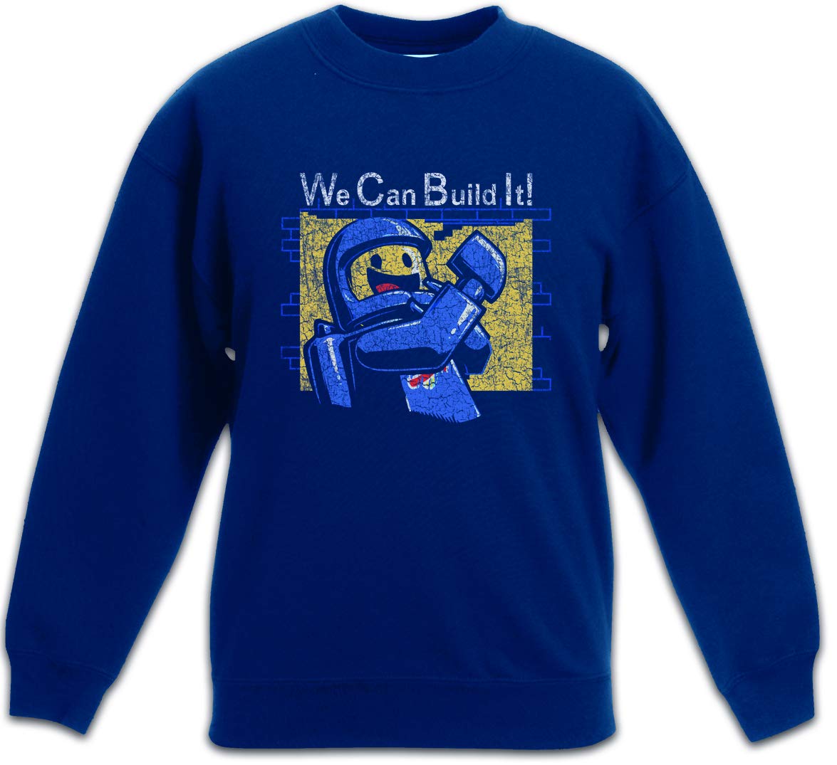 Pull enfant "We Can Build It" : un sweat robuste pour petits actifs