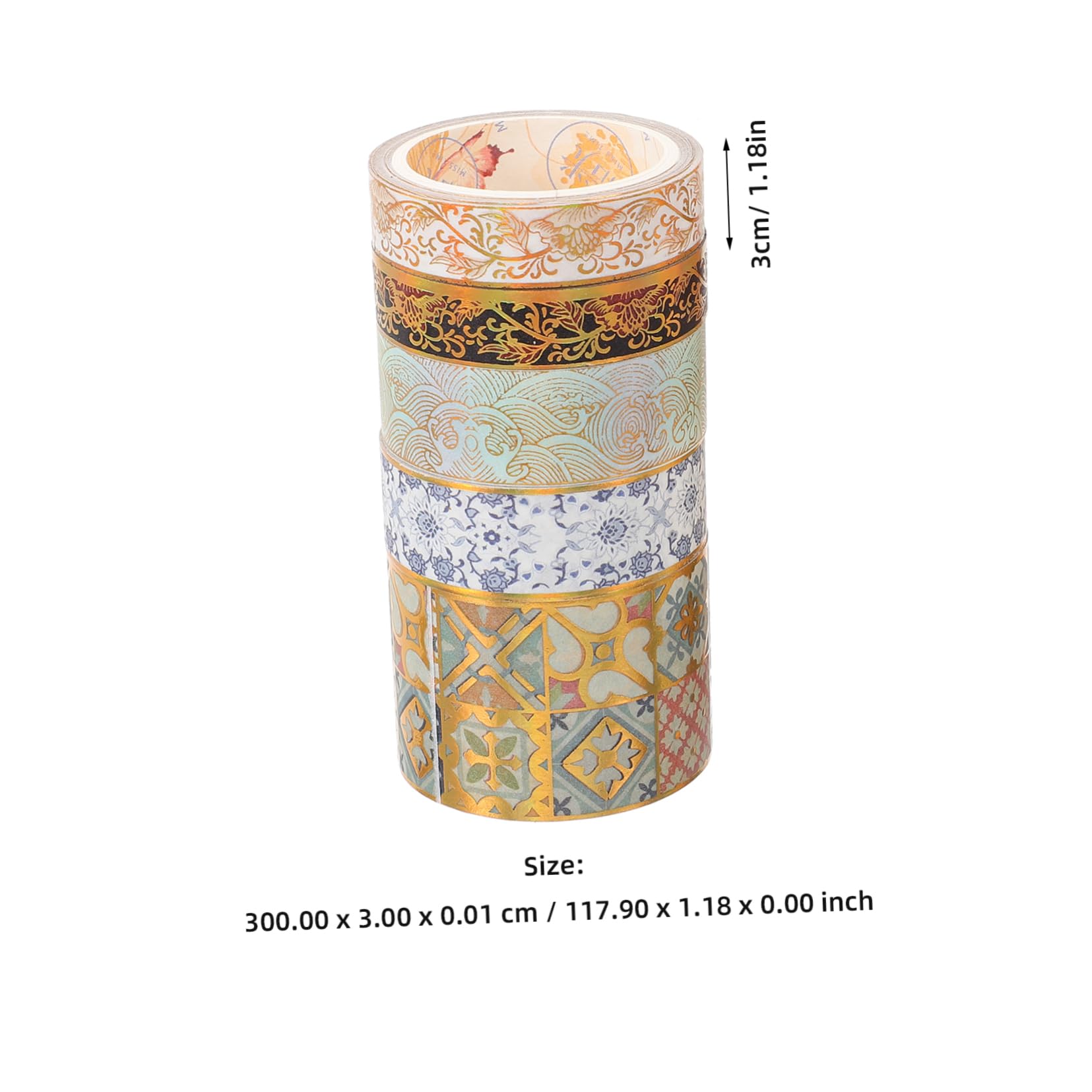 STOBOK 30rollen Dekoratives Washi Tape Klebeband Für Scrapbooking Und Journaling Vielseitig Einsetzbar Leicht Abziehbar Aus Hochwertigem Washi-material Für Kreative Projekte