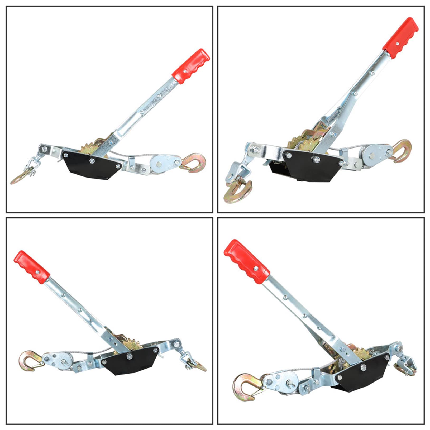 Dual Rim Puller Snapklik.com : Raseparter Heavy Duty 2 Ton Power Dual Gear Ratchet ...