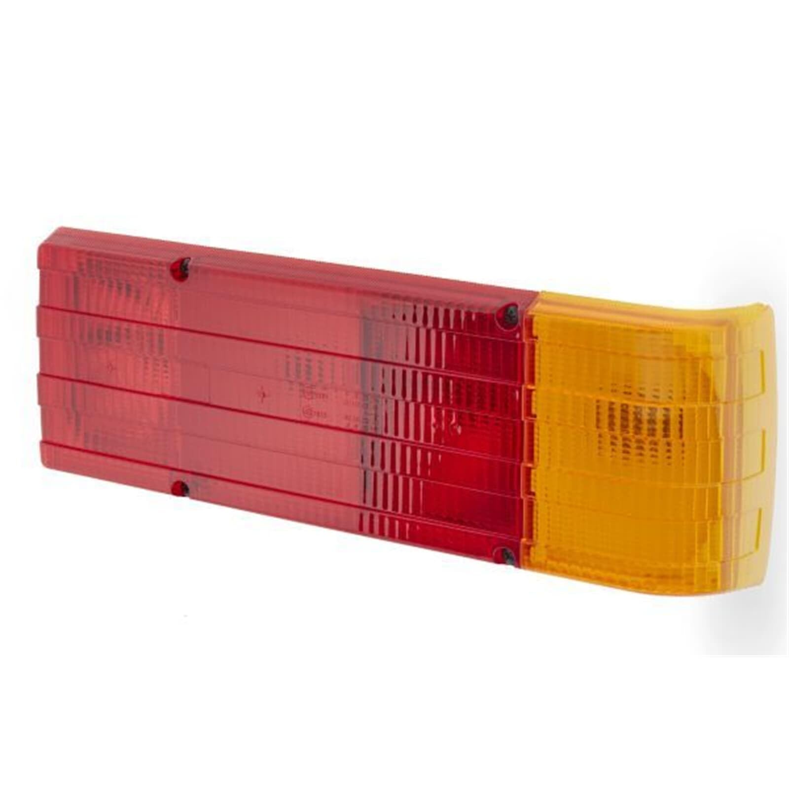 HELLA Rückleuchte - Glühlampe - 12V - Einbau/geschraubt - ECE - Lichtscheibenfarbe: rot/gelb - Stecker: Flachstecker - rechts/links - Menge: 1 - 2SD 004 460-001