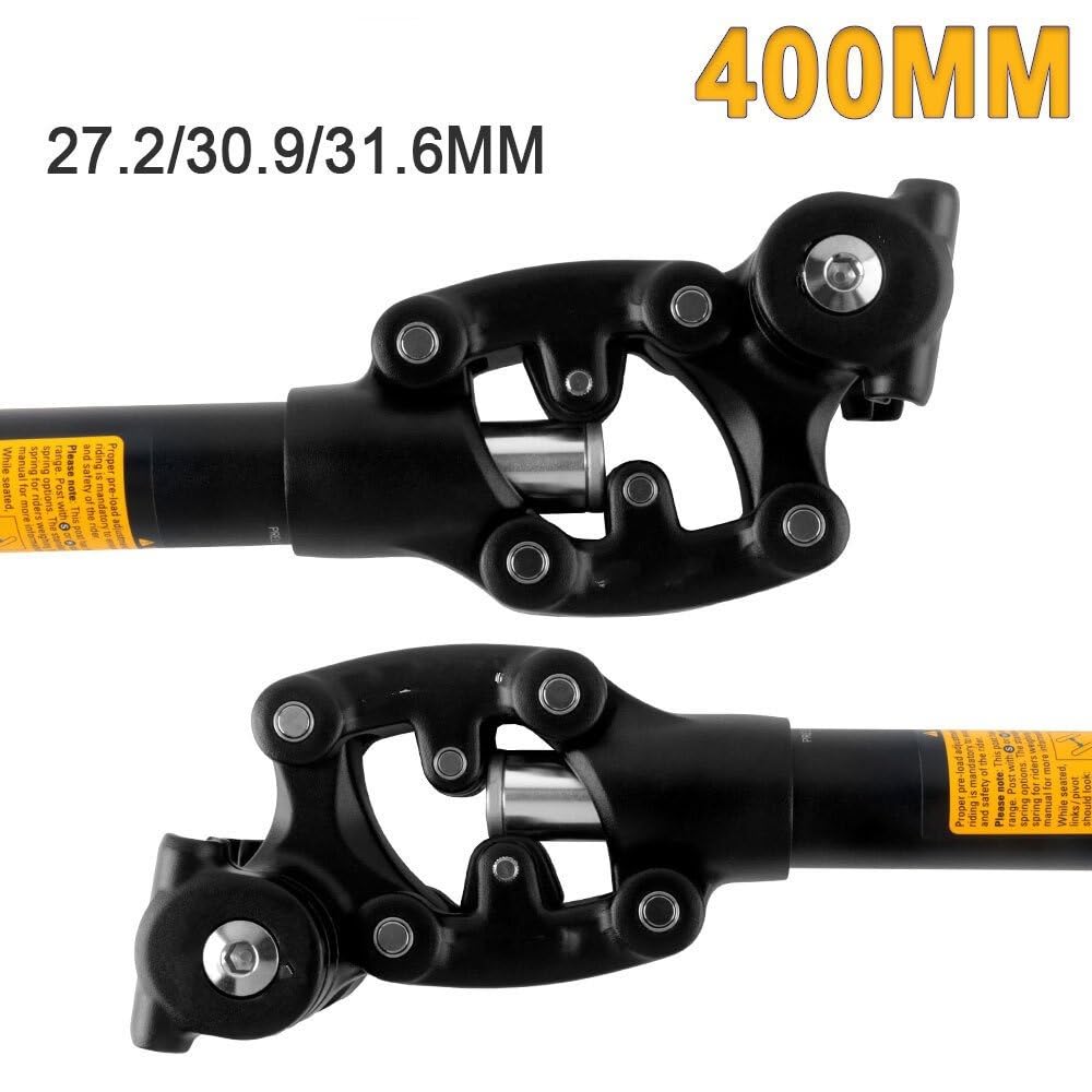 Tija de Sillín para SR Suntour NCX MTB de 400mm tija de sillín Bicicletas Tija de Sillín