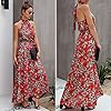 ECOWISH-Women-Dress-Halter-Neck-Boho-Floral-Print-Sleeveless-Casual-Backless-Maxi-Dresses-with-Belt ECOWISH Women Dress Halter Neck Boho Floral Print Sleeveless Casual Backless Maxi Dresses with Belt 270 Red Medium