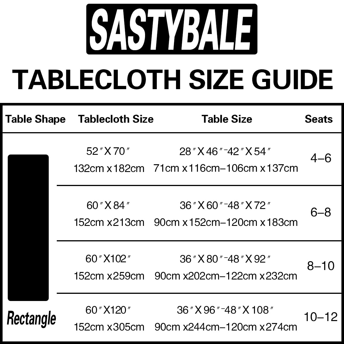 Amazon.co.jp: SASTYBALE ビニールテーブルクロス フランネル裏地