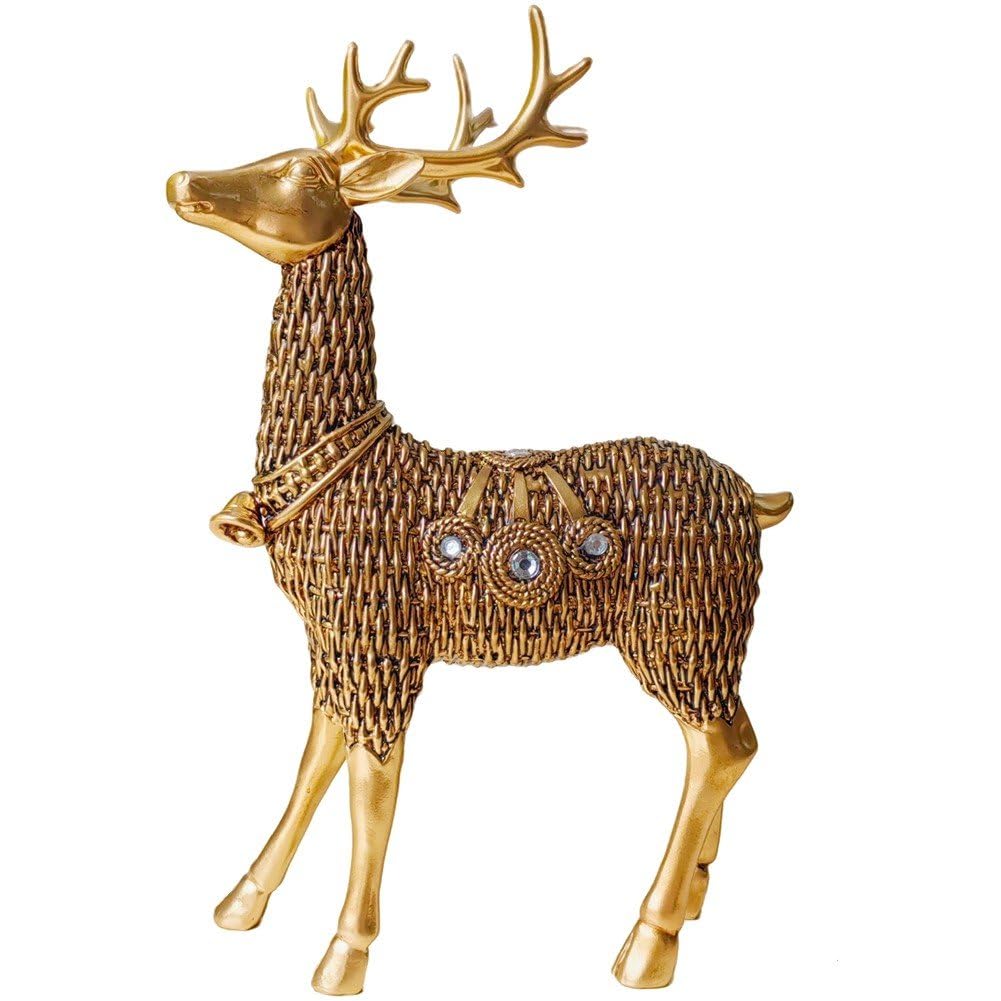 Sculpture de modèle de cerf de Noël Hrippy, décoration premium