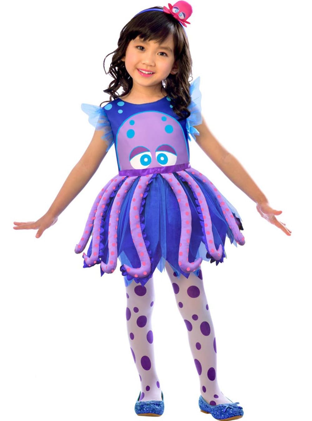 amscan Bubbly Octopus Dress with Headband - Age Years 1 PC