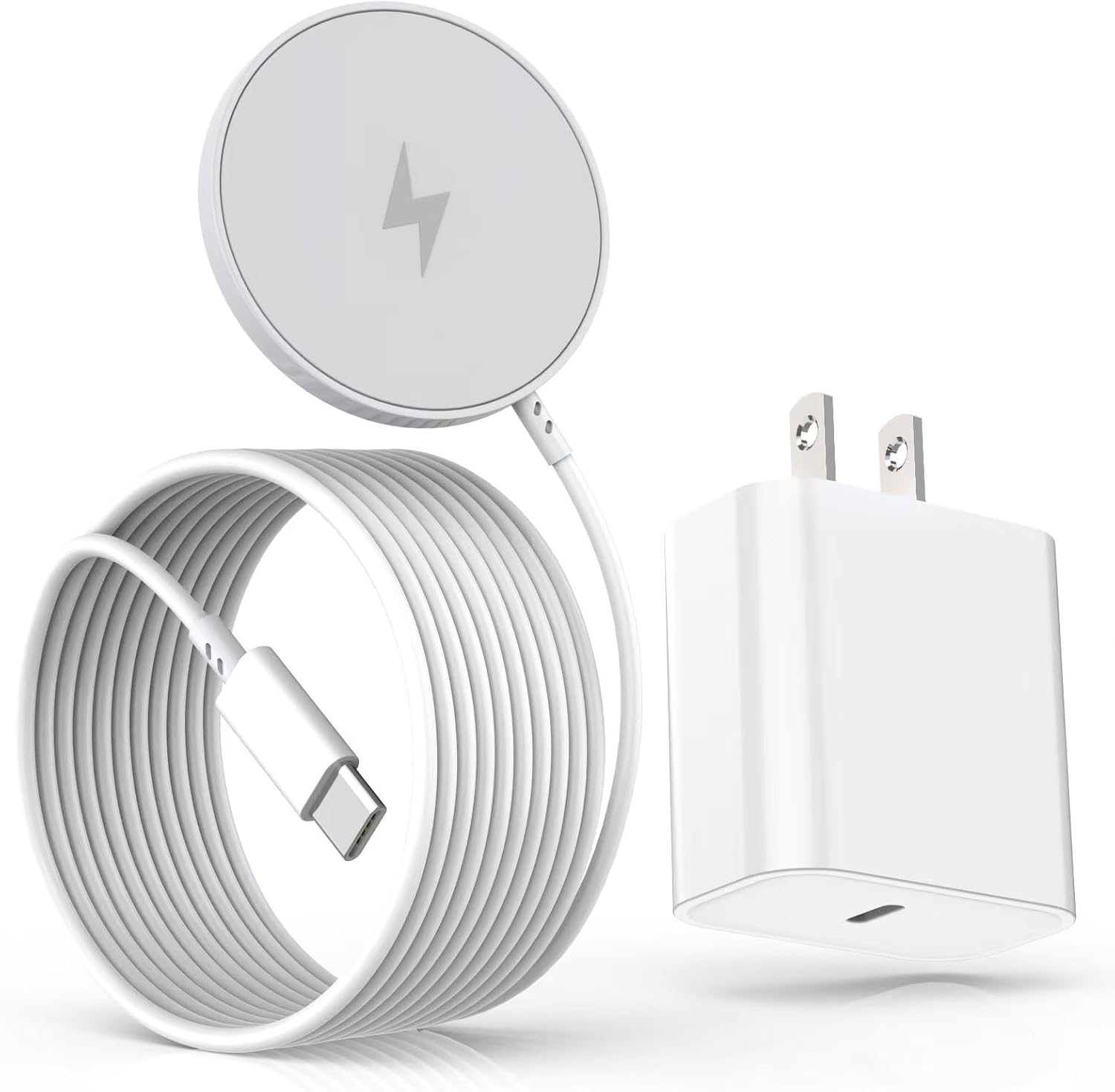 Magnetic iPhone Wireless Charger,10FT Fast Charging Apple Mag Safe Charger Wireless Charging Pad for iPhone 16 Pro Max/16 Plus/15 Pro Max/15 Plus/14/13/12/11/AirPods 4/3/Pro2 Phone Mag safe Charge Pad Magnetic iPhone Wireless Charger,10FT Fast Charging Apple Mag Safe Charger Wireless Charging Pad for iPhone 16 Pro Max/16 Plus/15 Pro Max/15 Plus/14/13/12/11/AirPods 4/3/Pro2 Phone Mag safe Charge Pad