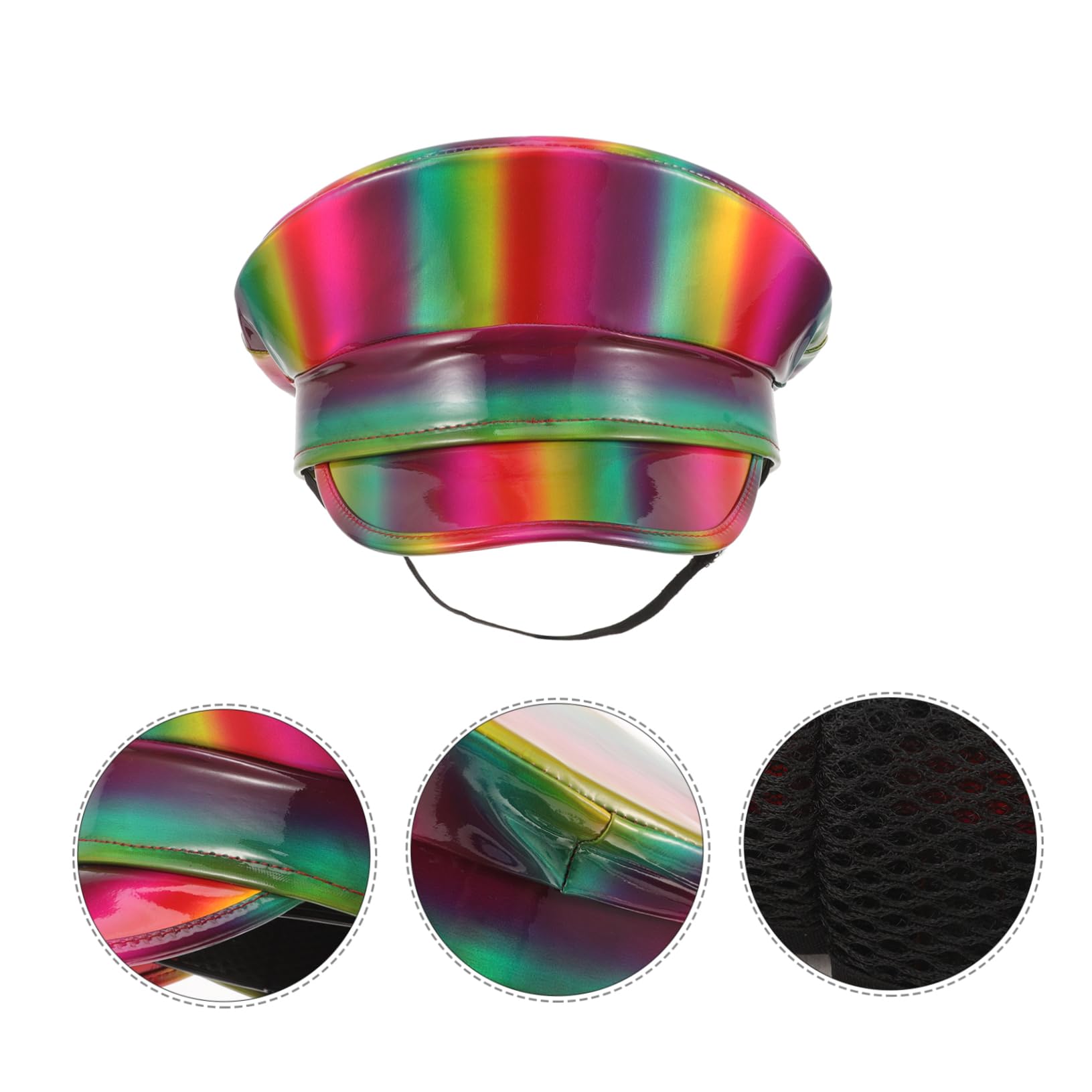 BESPORTBLE sombrero de fiesta de de divertidos accesorios para sombrero de de bote Sombrero colorido cuero Colorful
