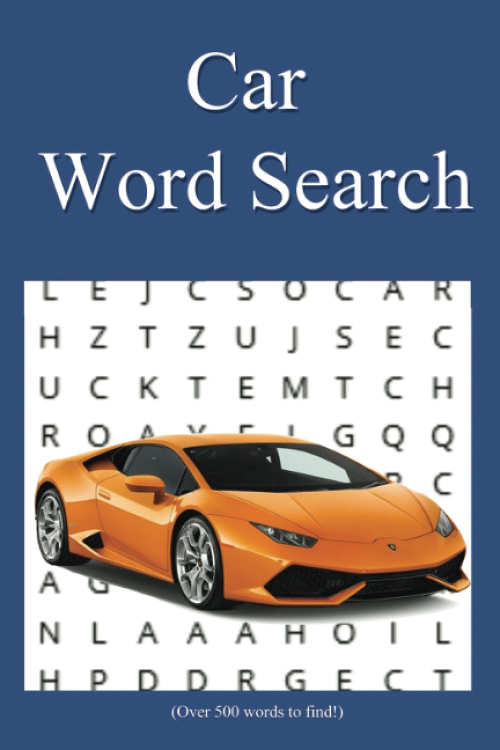 Car Word Search Puzzles: Automobile Themed Puzzle Word Search, Gift for Car Lovers