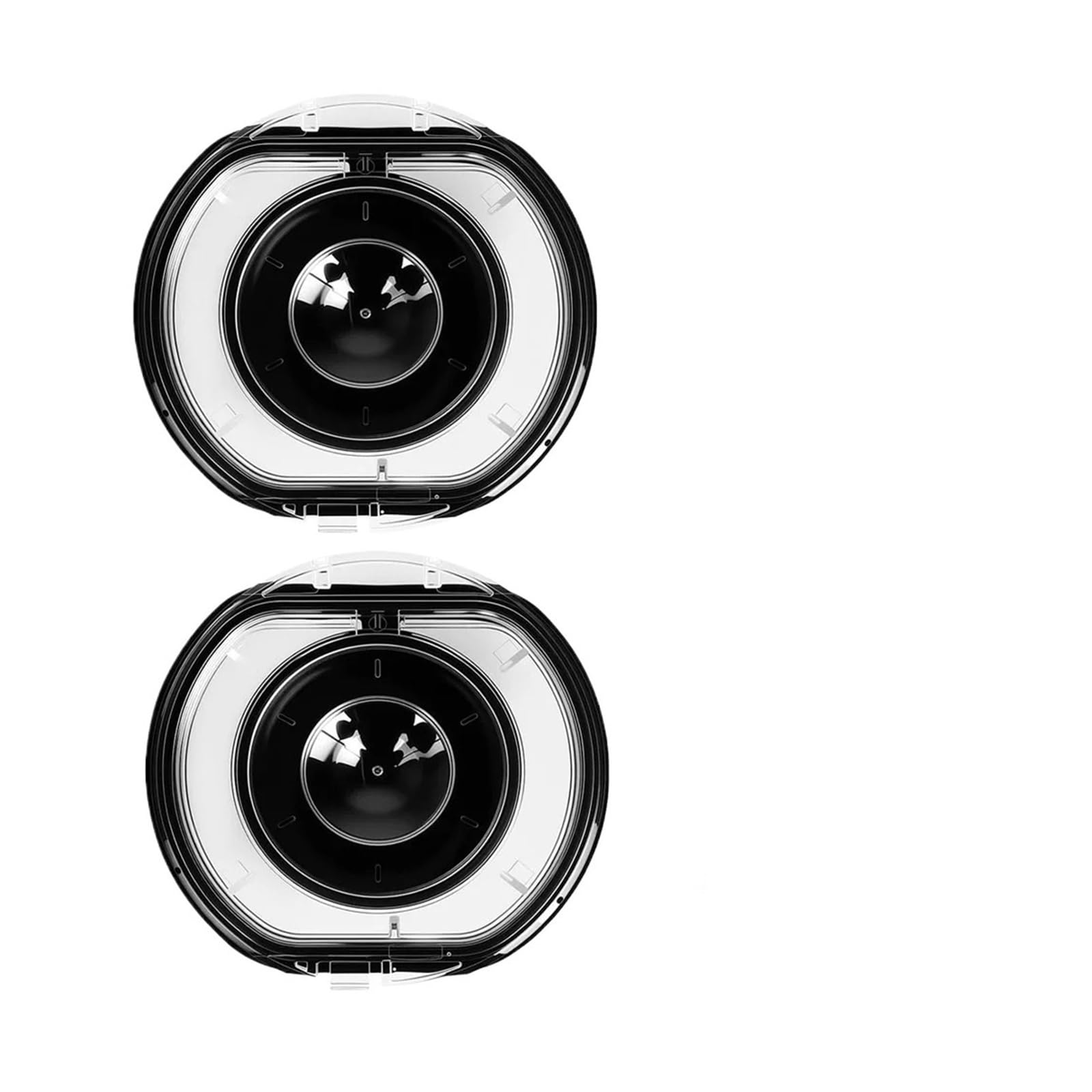 Couvercle du couvercle du bac à poussière, compatible avec Dyson, V6, DC58, DC59, DC62, DC74, SV03, SV07(2pcs)
