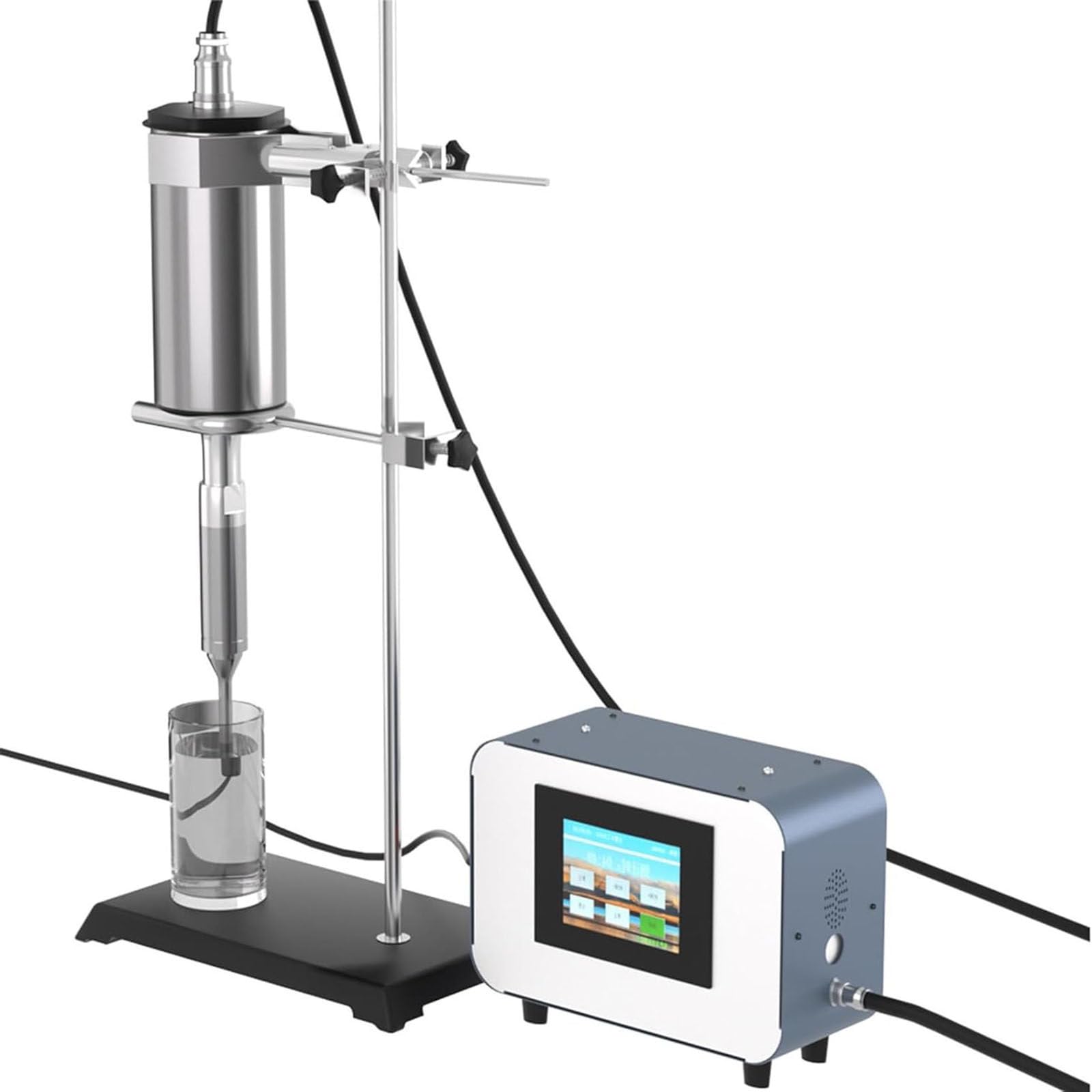 Homogeneizador UltrasóNico de Laboratorio, Procesador Sonicador de 20 Khz, Sonda de Titanio de 8 Mm, Capacidad de Procesamiento de 2000 Ml, para EmulsificacióN, Mezcla DispersióN