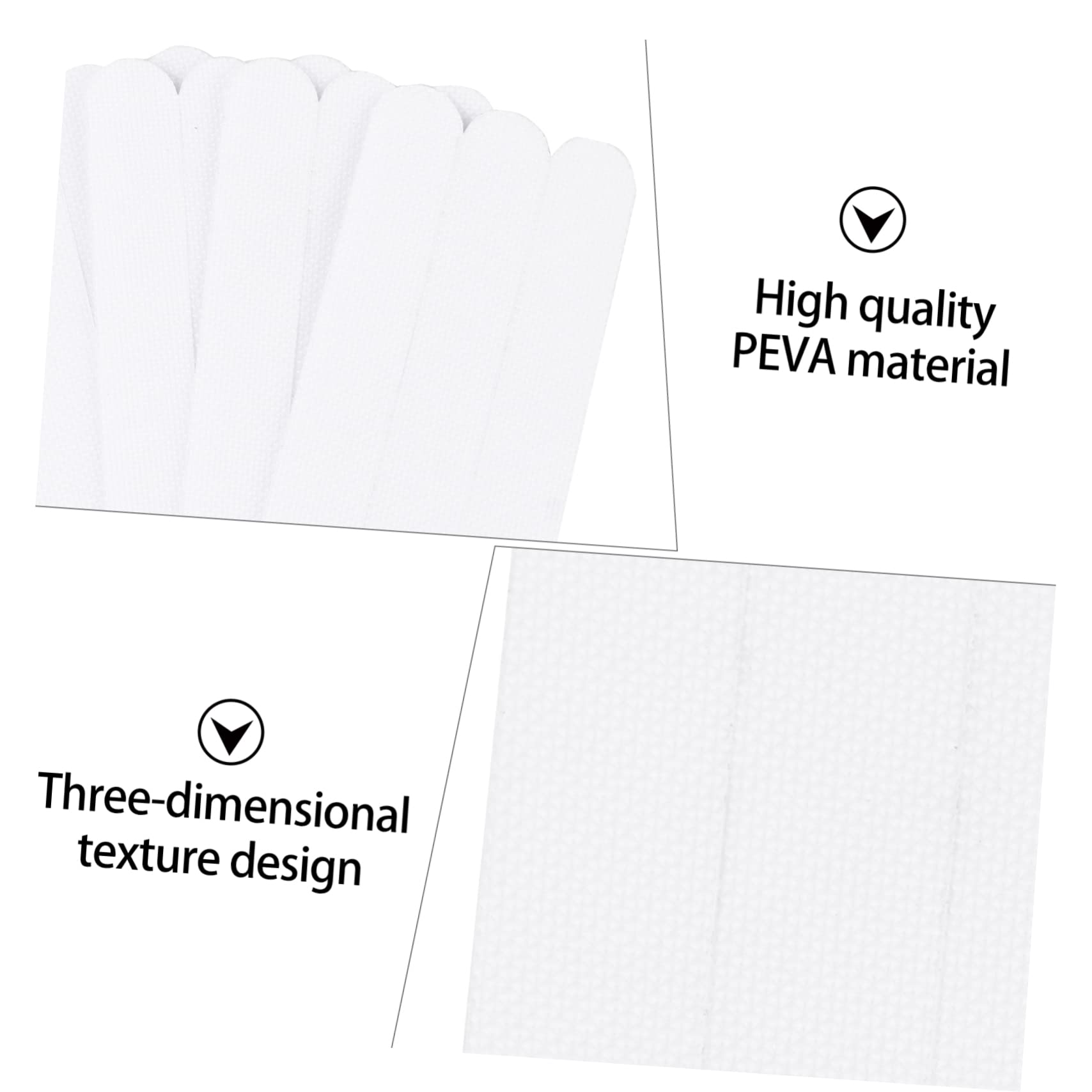 UPKOCH 144pezzi Adesivi Antiscivolo per Bagno Strisce Antiscivolo Peva per Superfici Lisce Completo per Scale e Vasche Due Formati Facili da Applicare e Rimuovere Sicuri e Resistenti