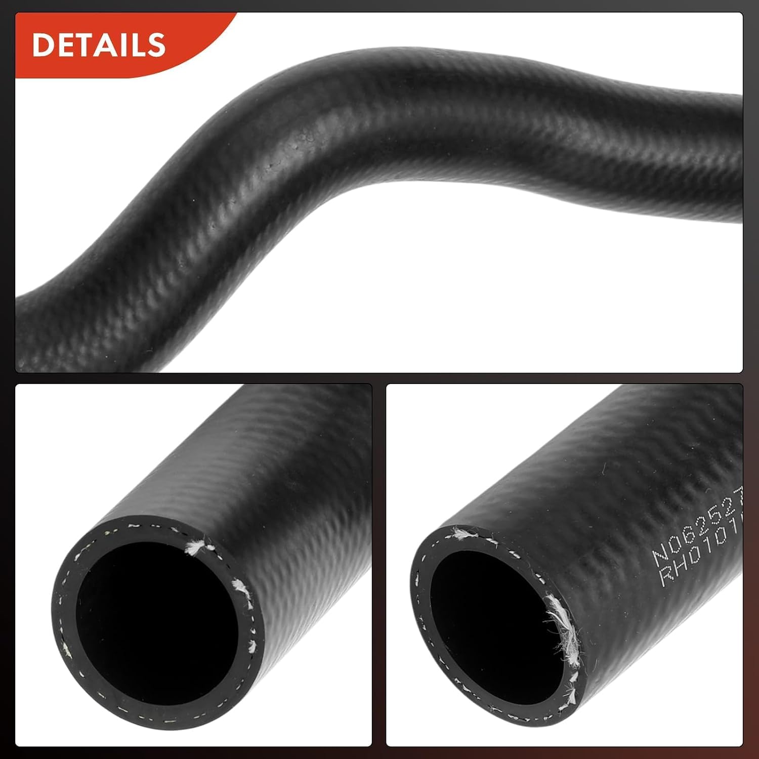A-Premium Upper Radiator Coolant Hose Compatible with Honda CR-V CRV 2007 2008 2009, 2.4L