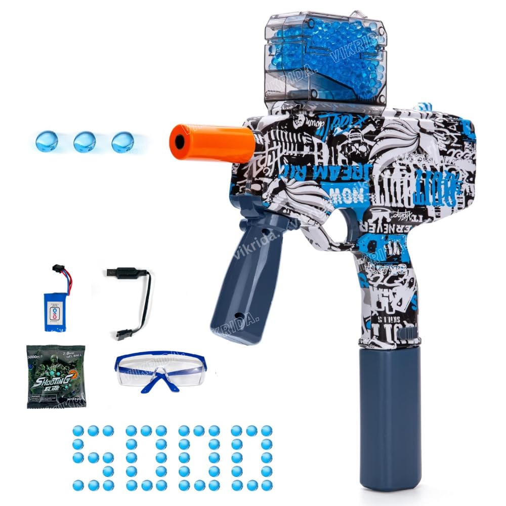 See full amazon price history chart for VikriDA Small Balls Blaster Gun with 5000 Small Balls Ammo, Automatic Small Balls Blaster Gun for Adults - Blue MP9 Blaster Gun VikriDA Small Balls Blaster Gun with 5000 Small Balls Ammo, Automatic Small Balls Blaster Gun for Adults - Blue MP9 Blaster Gun (B0D1Y7PCP8) Amazon Price History, Amazon Price Tracker