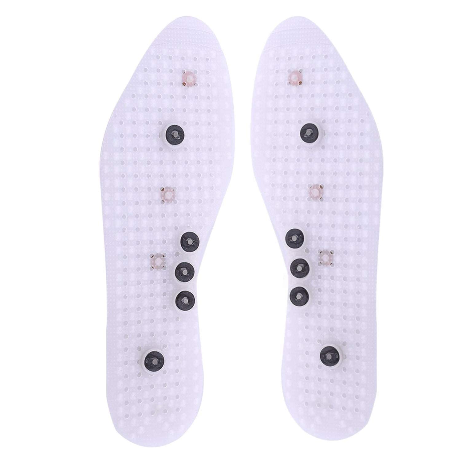 SSLEE Acupressure Shoes Insoles For Mens And Womens Foot Massage Therapy Pain Relief Cuttable Rubber (B0BR17K2XY) Amazon Price History, Amazon Price Tracker