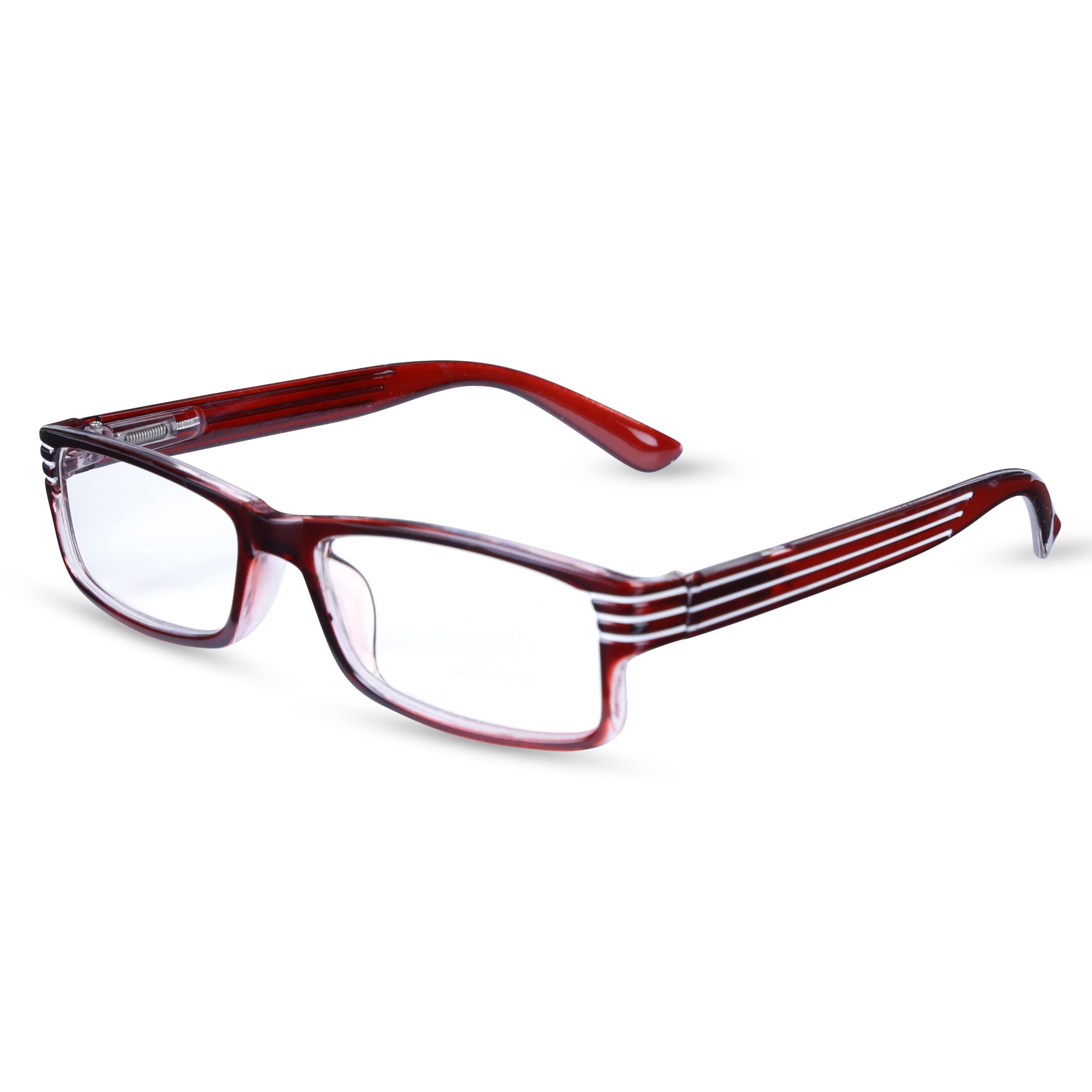 AEC ID Style5 Full Rim Stylish Plastic Reading Eyeglasses With Soft Sleeve Case