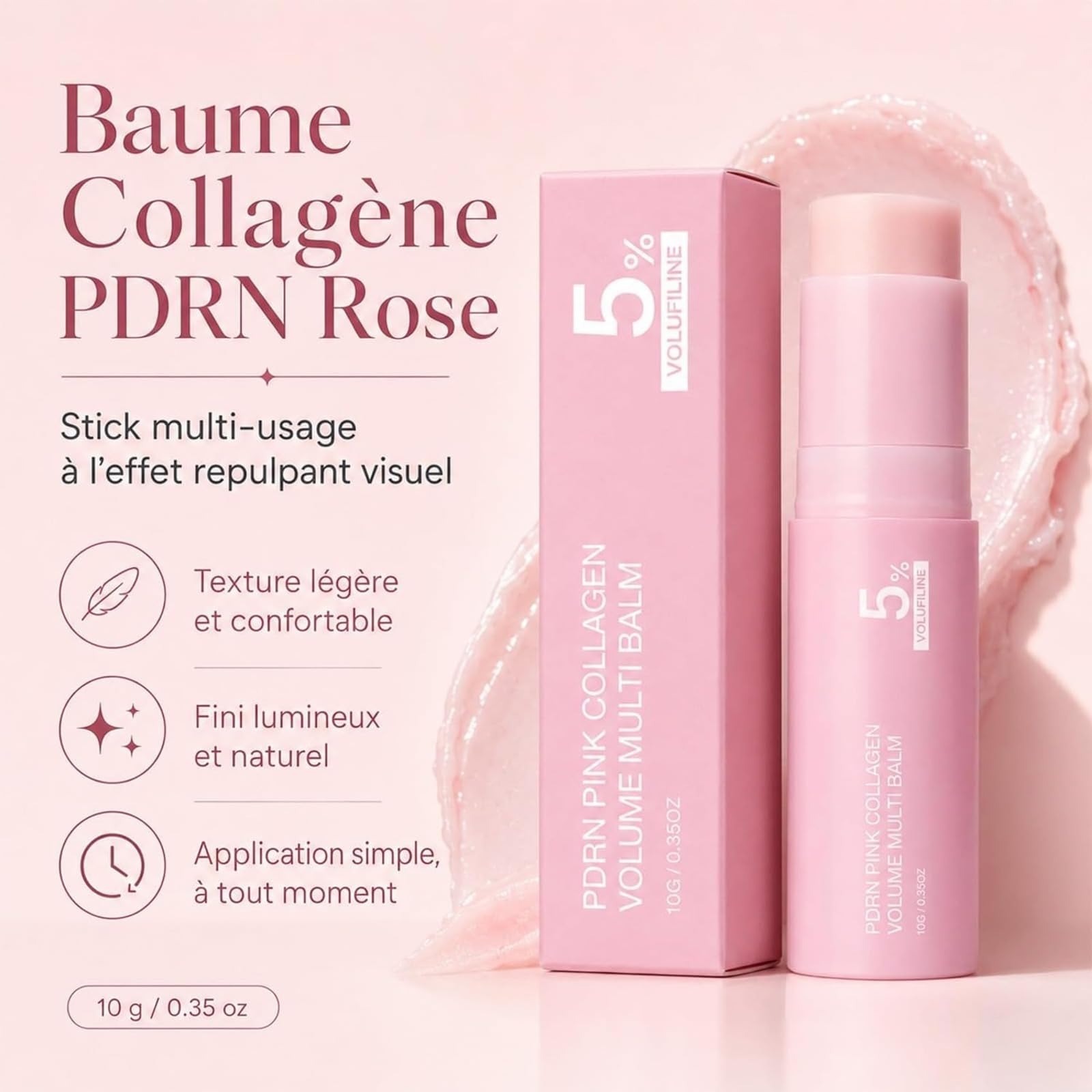 patyczek nawilżający, kosmetyczny kij przeciwzmarszczkowy - Bio-Collagen Repulpant,