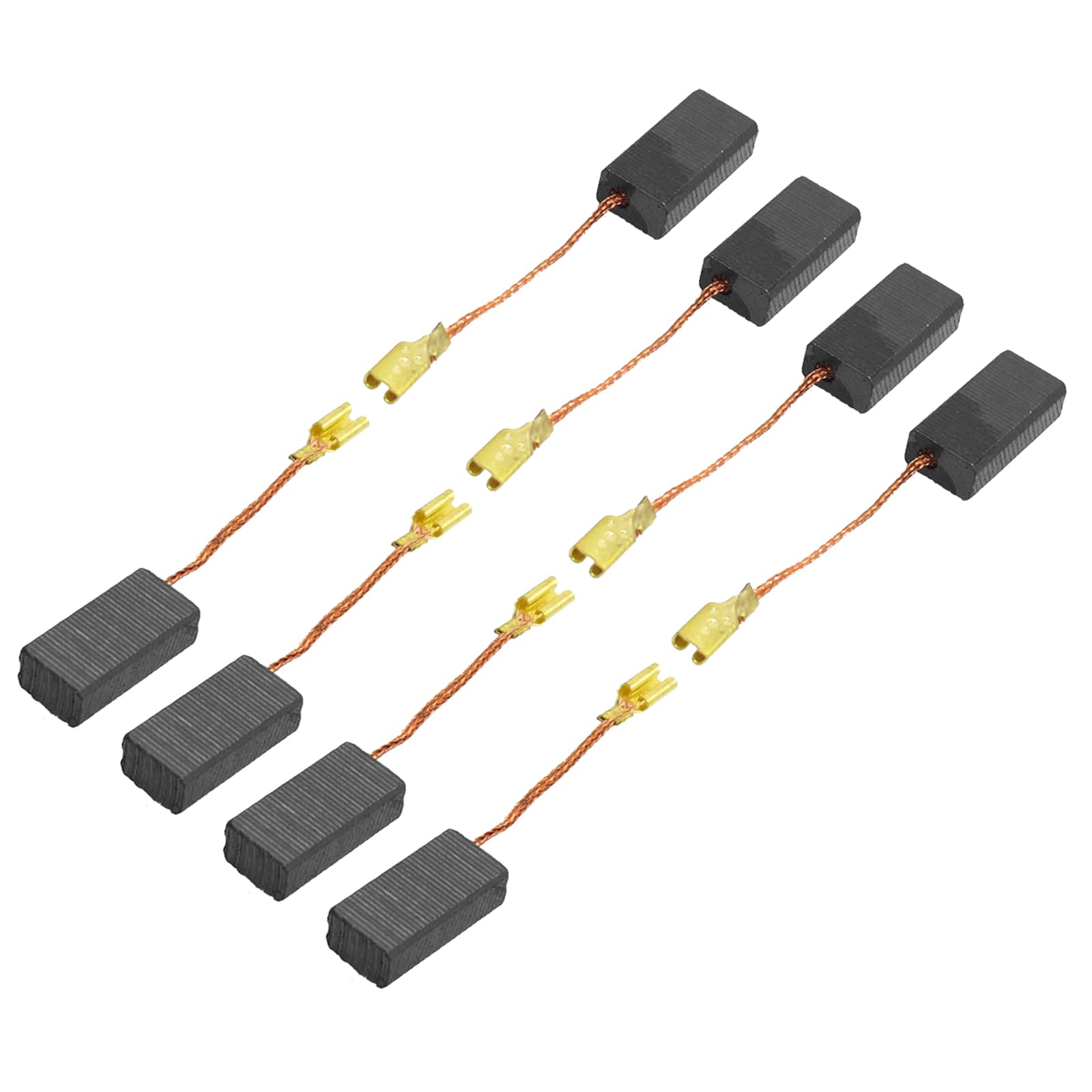 QUARKZMAN 16x8x5mm Carbonio Spazzola di Carbone di Ricambio 8 Pezzi per Motore Elettrico Utensili