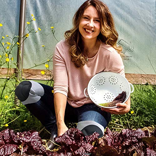 Jysw Gardening Knee Pads, Knee Protectors Home Protective Cushion With Lightweight Eva Foam Cushion, Soft Inner Liner, Easy Fit With Adjustable Straps For Cleaning Work Scrubbing Floors Pruning (M) #TOP4