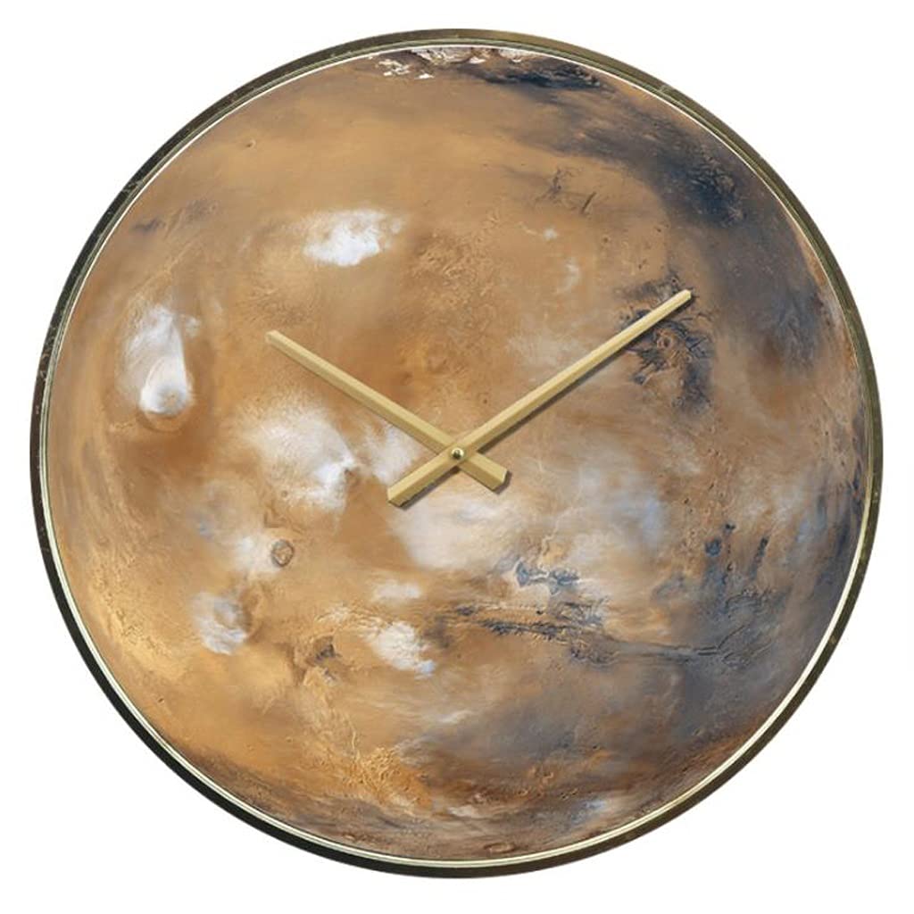 Horloge murale pour salle de séjour moderne et silencieuse couleur kaki